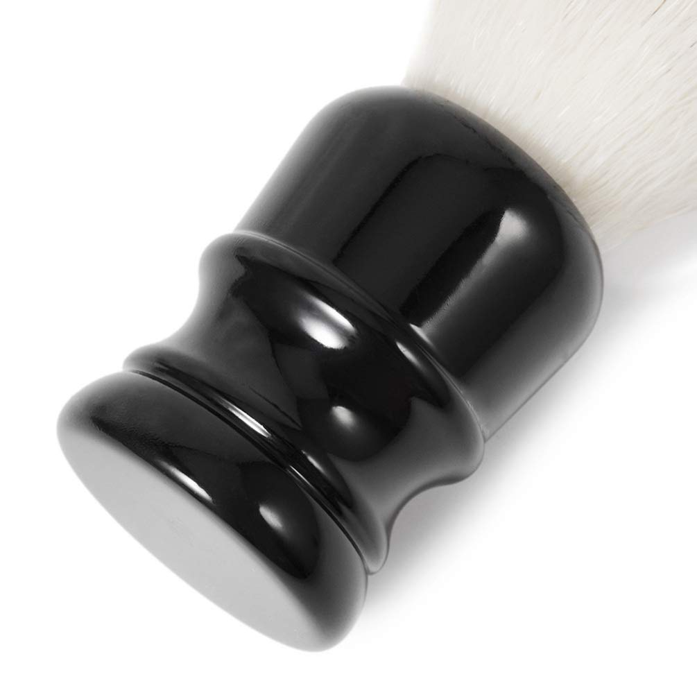 1pc Synthetic Beard Brush for Men - Soft Bristles Styling & Grooming Brush for Facial Hair, Mustache & Neck Duster - Perfect for Salon, Home Shaving & Daily Beard Care Routine