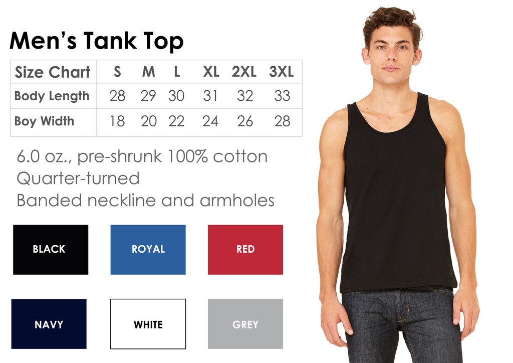 Men's Police Tank Top - White Cop Duty Style Sleeveless Shirt for Law Enforcement & Costume | Perfect for Halloween, Cosplay & Workout