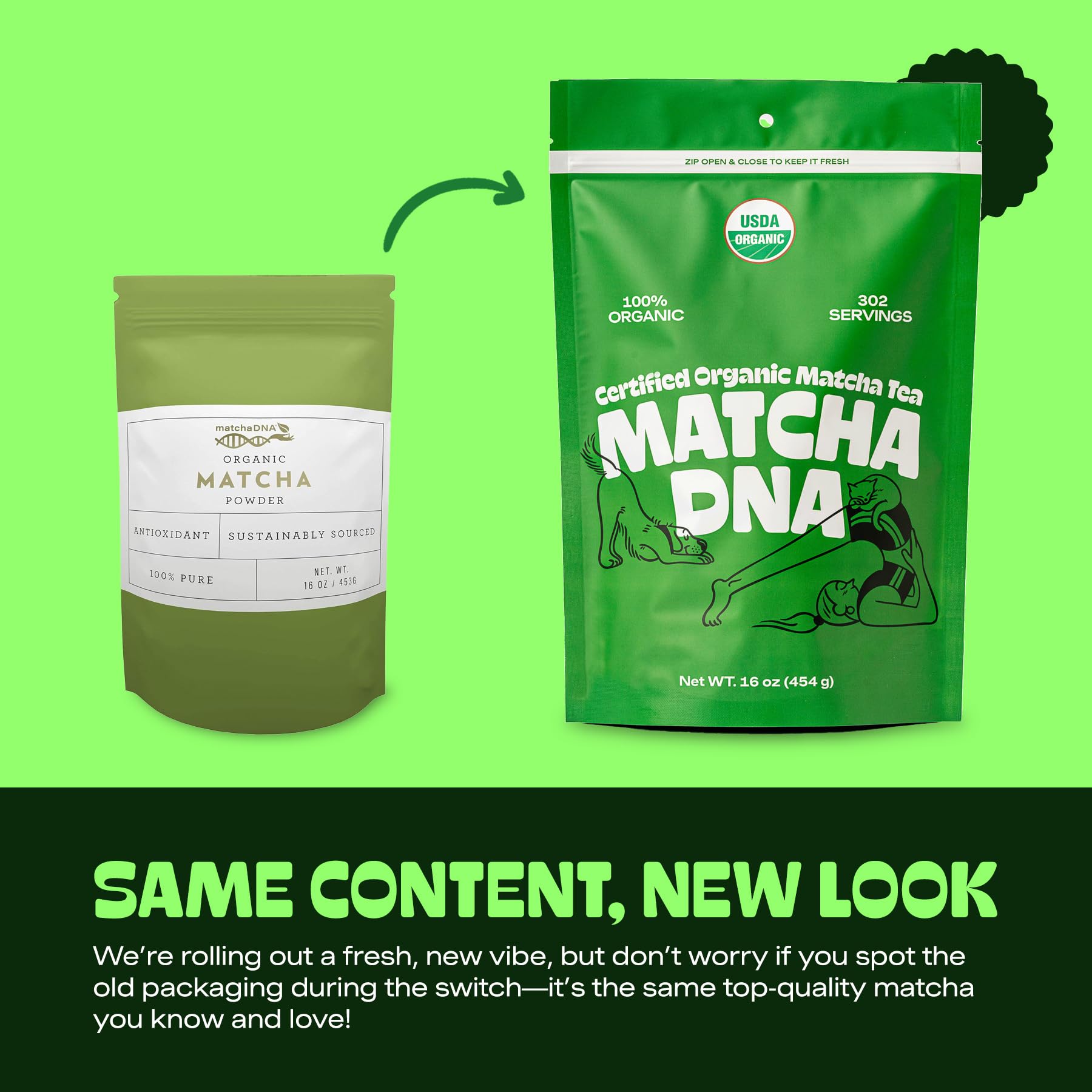 MatchaDNA Organic Culinary Matcha Green Tea Powder 16 oz - Premium Japanese Green Tea for Baking, Smoothies & Lattes - Perfect for Home Chefs & Healthy Lifestyles