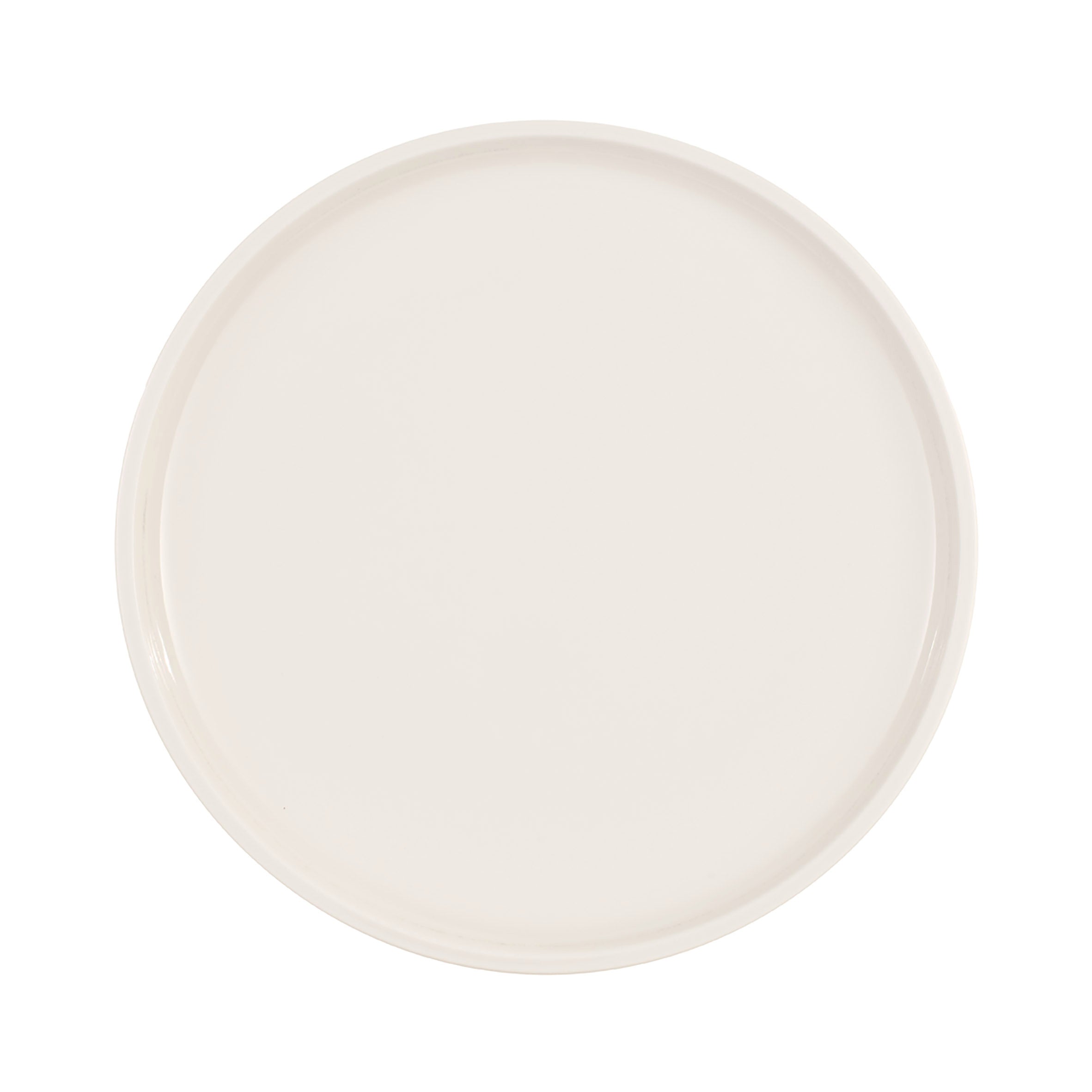 11-Piece White Coupe Round Dinner Plate Set - Elegant Tableware for Fine Dining, Parties & Home Decor