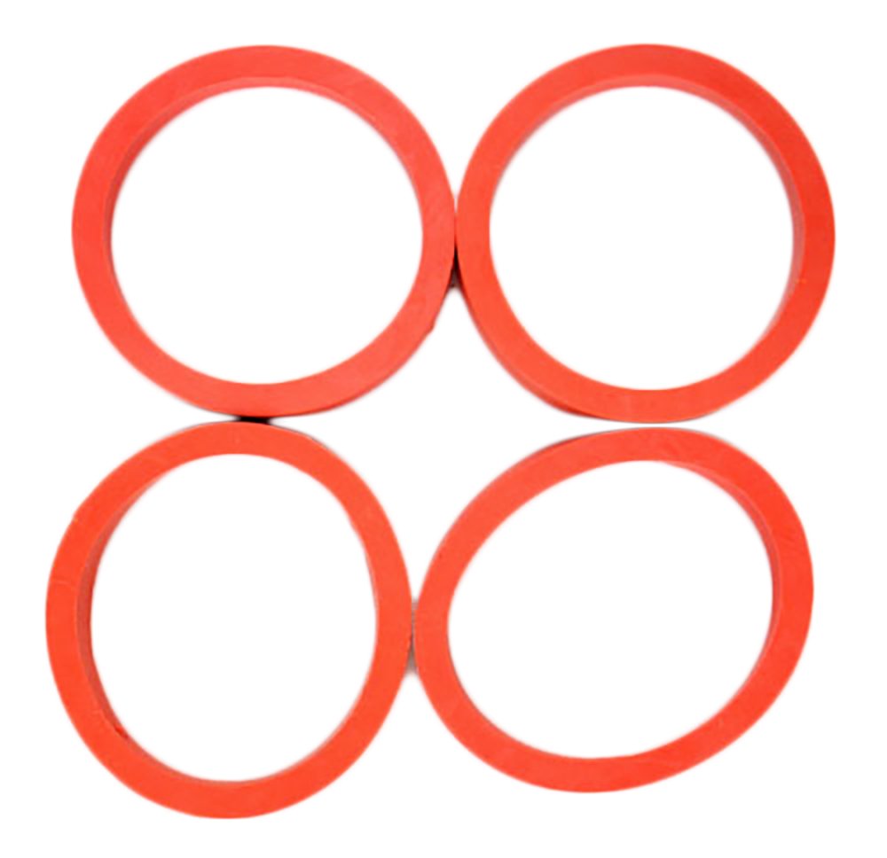 Premium Pinball Flipper Rubber Set - 4 Red Replacement Bands for Pinball Machine Repair & Maintenance - Perfect for Arcade Game Restoration and Home Use