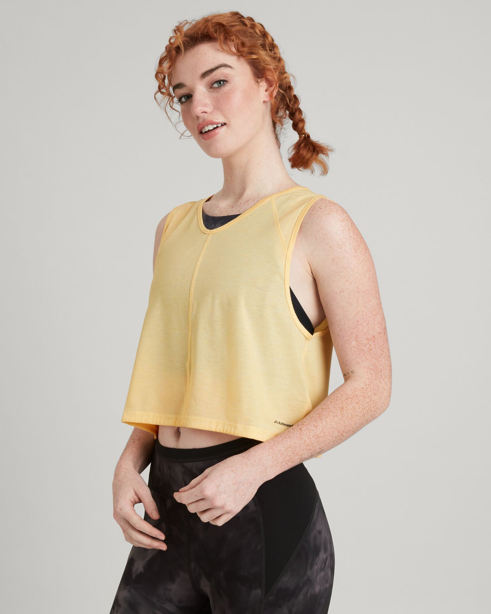 WELL.DER.NESS Women's Sleeveless Tank Top - Breathable Summer Workout Shirt for Yoga, Running & Gym | Lightweight & Comfortable Activewear