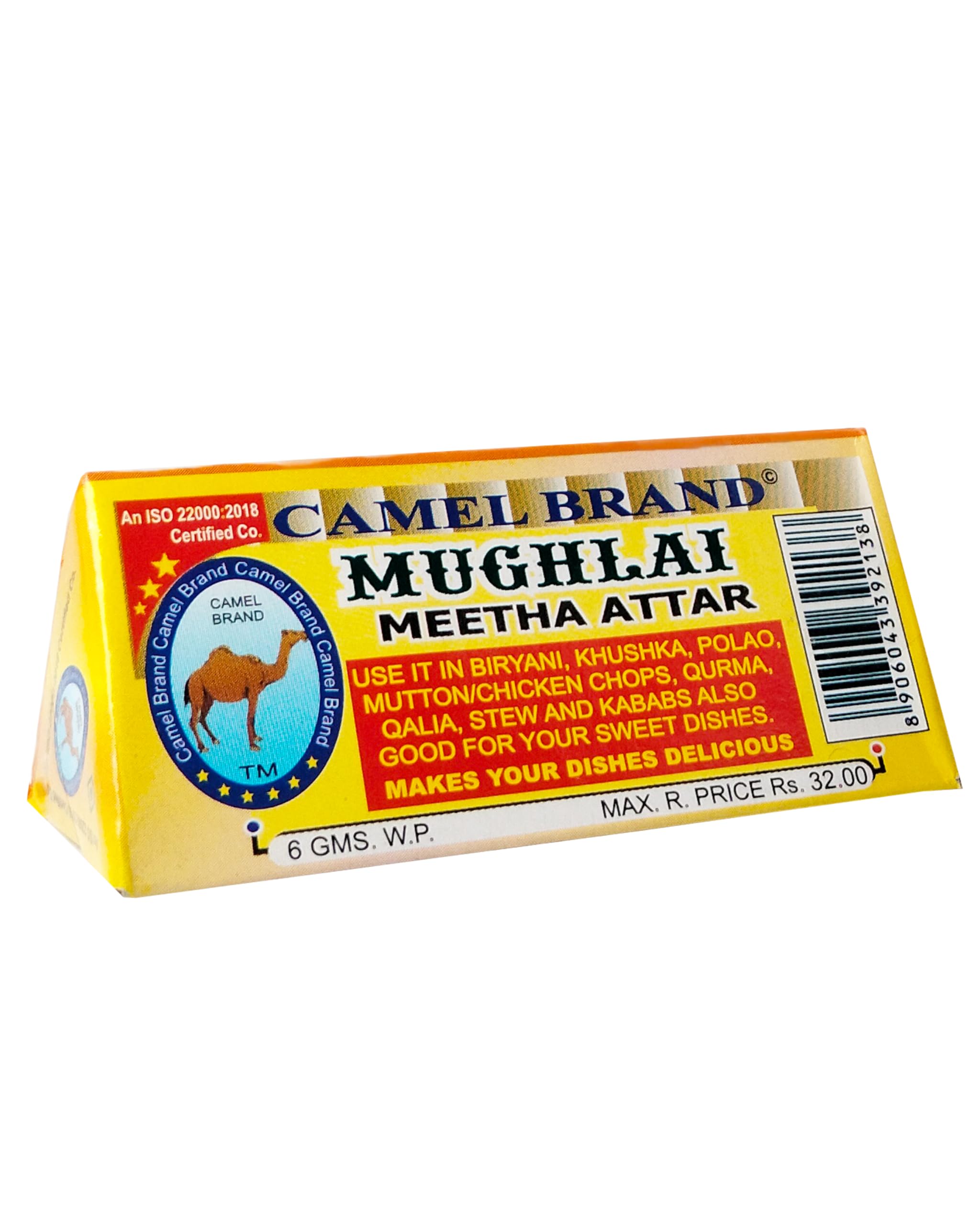 Dadaji Mughlai Sweet Attar - 36ml (Pack of 6, 6ml Each) - Premium Indian Food Flavoring for Biryani, Pulao, Kababs & Desserts | Perfect for Veg/Non-Veg Dishes, Ice Cream & Milkshakes | Authentic Indian Cuisine Essential