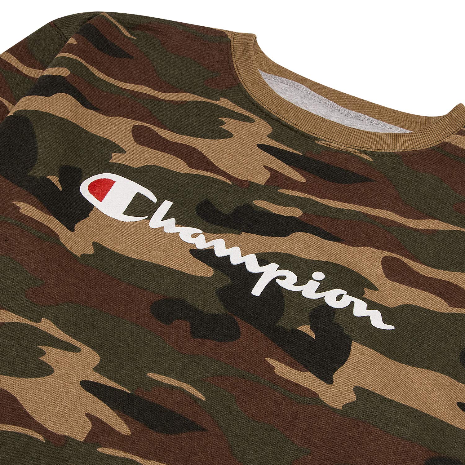 Champion Big and Tall Men's Cotton Crewneck Sweatshirt - Soft Casual Pullover Hoodie for Plus Size Comfort | Perfect for Lounge Wear, Workout & Everyday Outfits