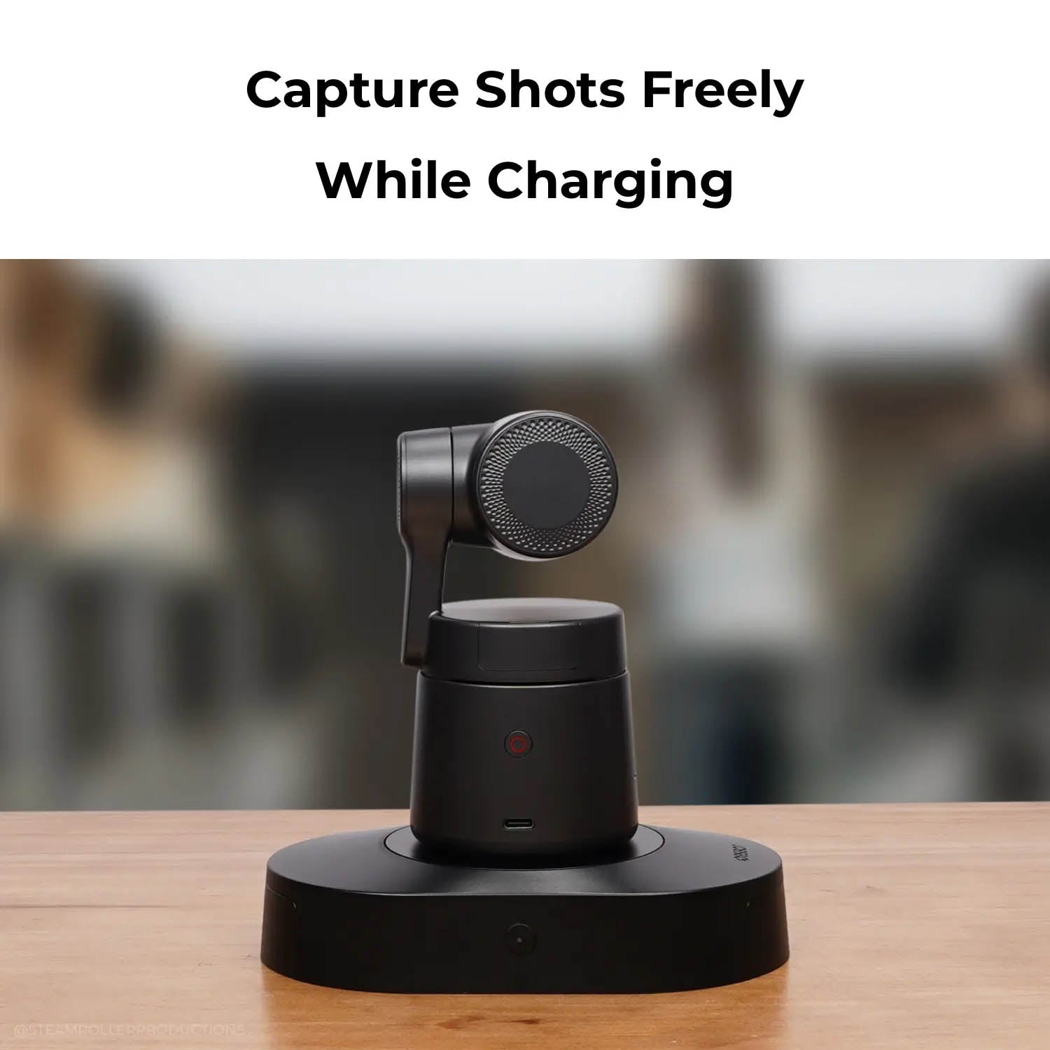 OBSBOT Tail Air PTZ Streaming Camera 360° Rotation Combo Kit (ORB 2203 CT) - Perfect for Live Streaming, Gaming, Video Conferencing & Content Creation