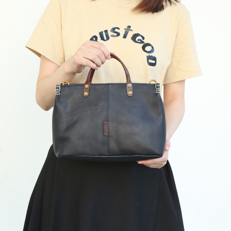 Handmade Italian Leather Work Handbag for Women - Elegant & Durable Professional Office Bag, Business Tote, Travel & Everyday Use
