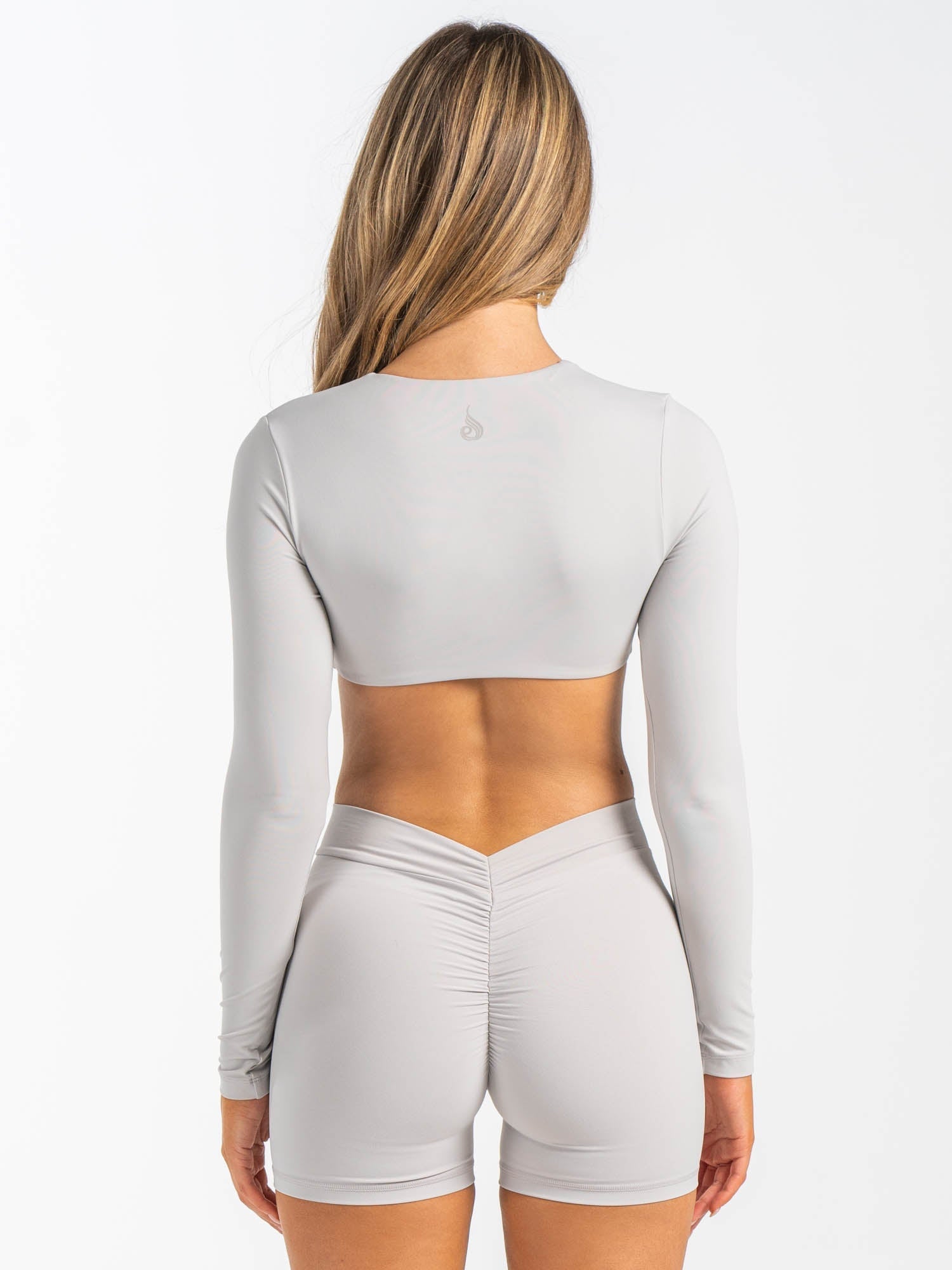 NKD Knot Long Sleeve Top in Sugar Dust - Stylish Women's Fashion Blouse for Casual Wear, Office Outfits & Date Nights