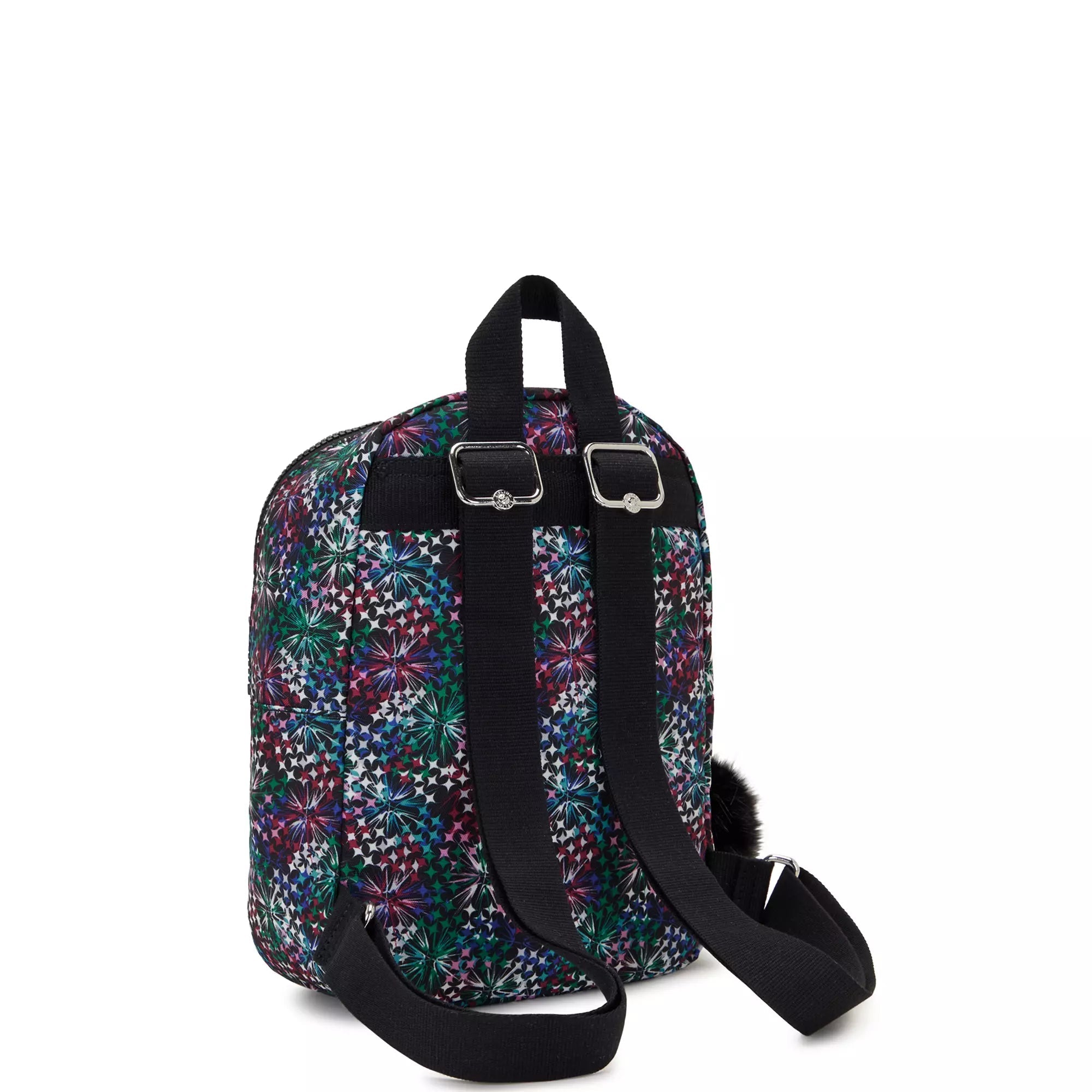 Kipling Marlee Printed Backpack - Star Flower GG Pattern Lightweight Travel Laptop Backpack for Women & Teens - Perfect for School, Work, College and Daily Commute