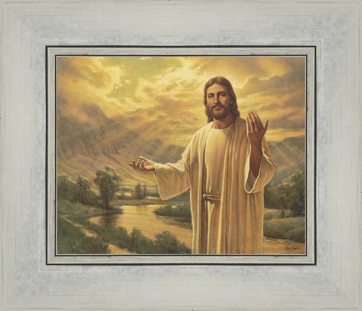 Come Follow Me By Del Parson - Inspirational Christian Wall Art for Home & Church Decor - Perfect for Living Rooms, Bedrooms & Sunday School Classrooms