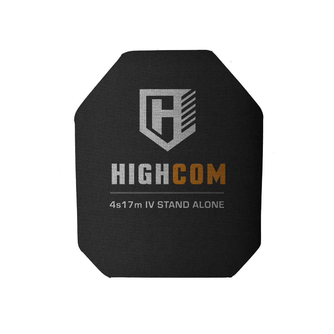 HighCom 4S17M Bulletproof Plates - Multi-Size & Shape Options - Bulk Orders (10+ Units) - Tactical, Military & Law Enforcement Use