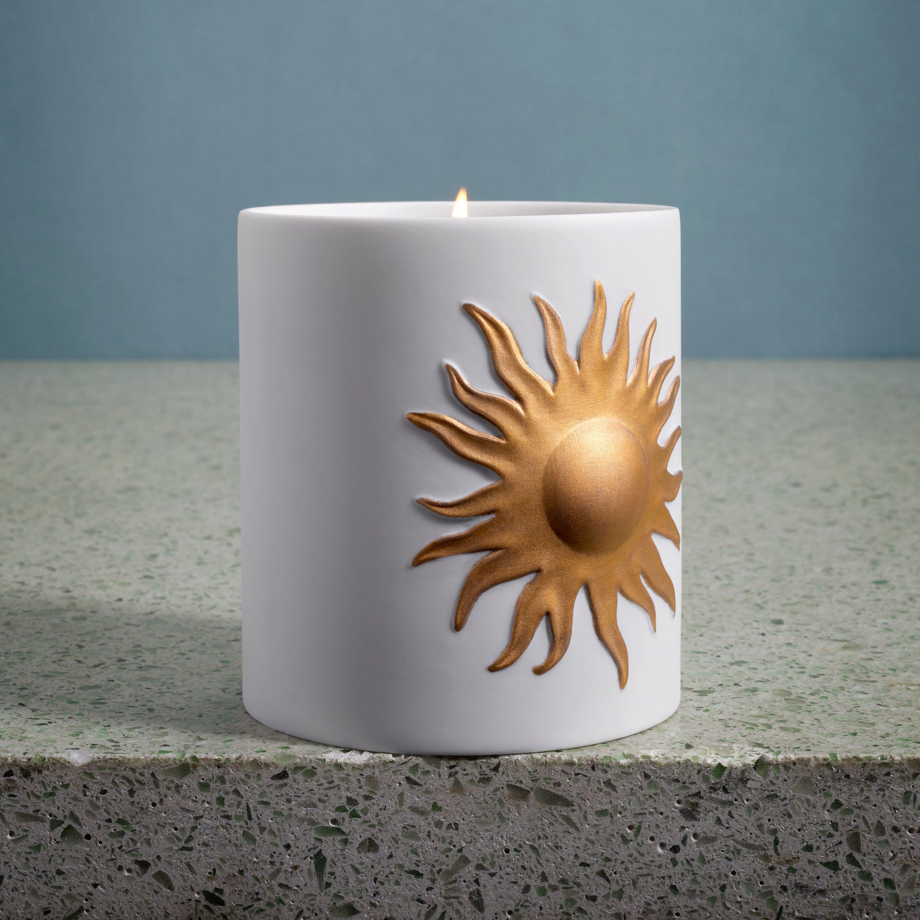 Veti Vert Soleil Candle - Premium Scented Soy Wax Candle for Home, Spa & Romantic Ambiance | Aromatherapy, Relaxation & Gift Idea