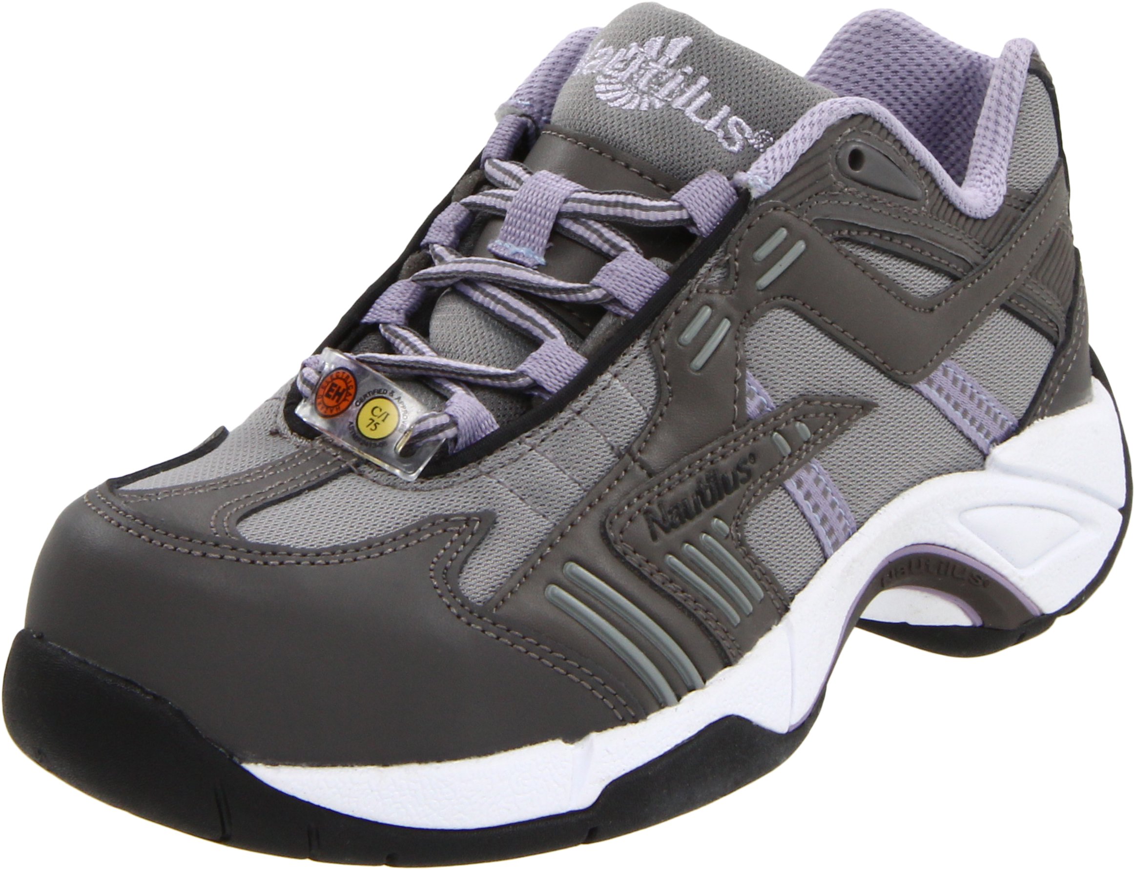 Nautilus Women's Alloy Lite Safety Toe EH Work Boots - Lightweight Steel Toe Shoes for Construction, Warehouse & Industrial Work - OSHA Compliant Safety Footwear