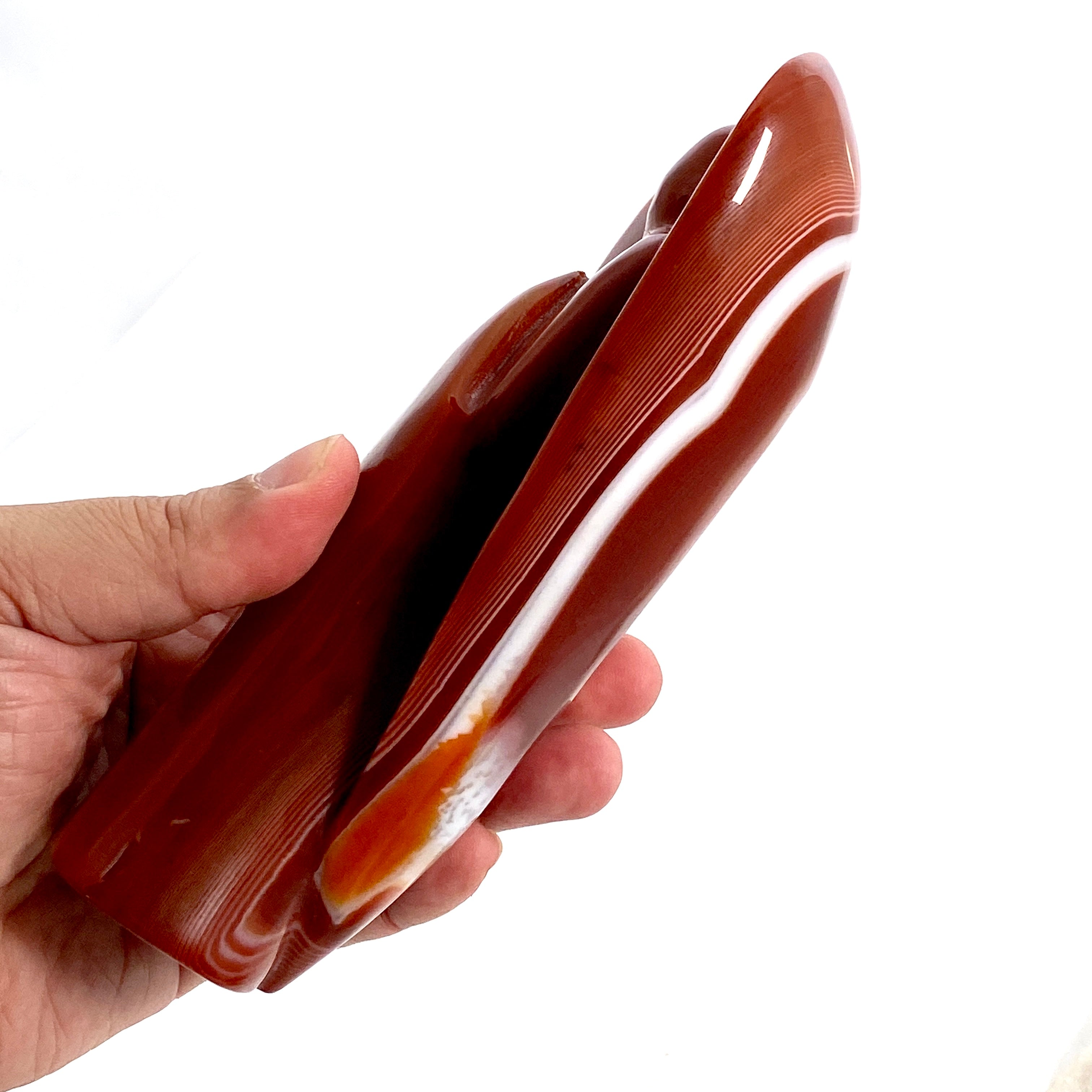 Red Sardonyx Angel RSA 01 Pendant - Genuine Gemstone Jewelry for Women, Elegant Necklace Gift for Birthday & Anniversary - Perfect for Special Occasions & Everyday Wear