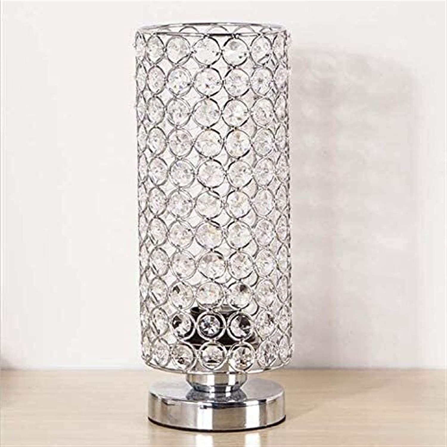 Crystal LED Desk Lamp - Modern Bedside Night Light for Bedroom, Office & Study | Creative & Practical Gift Idea for Home Decor & Reading