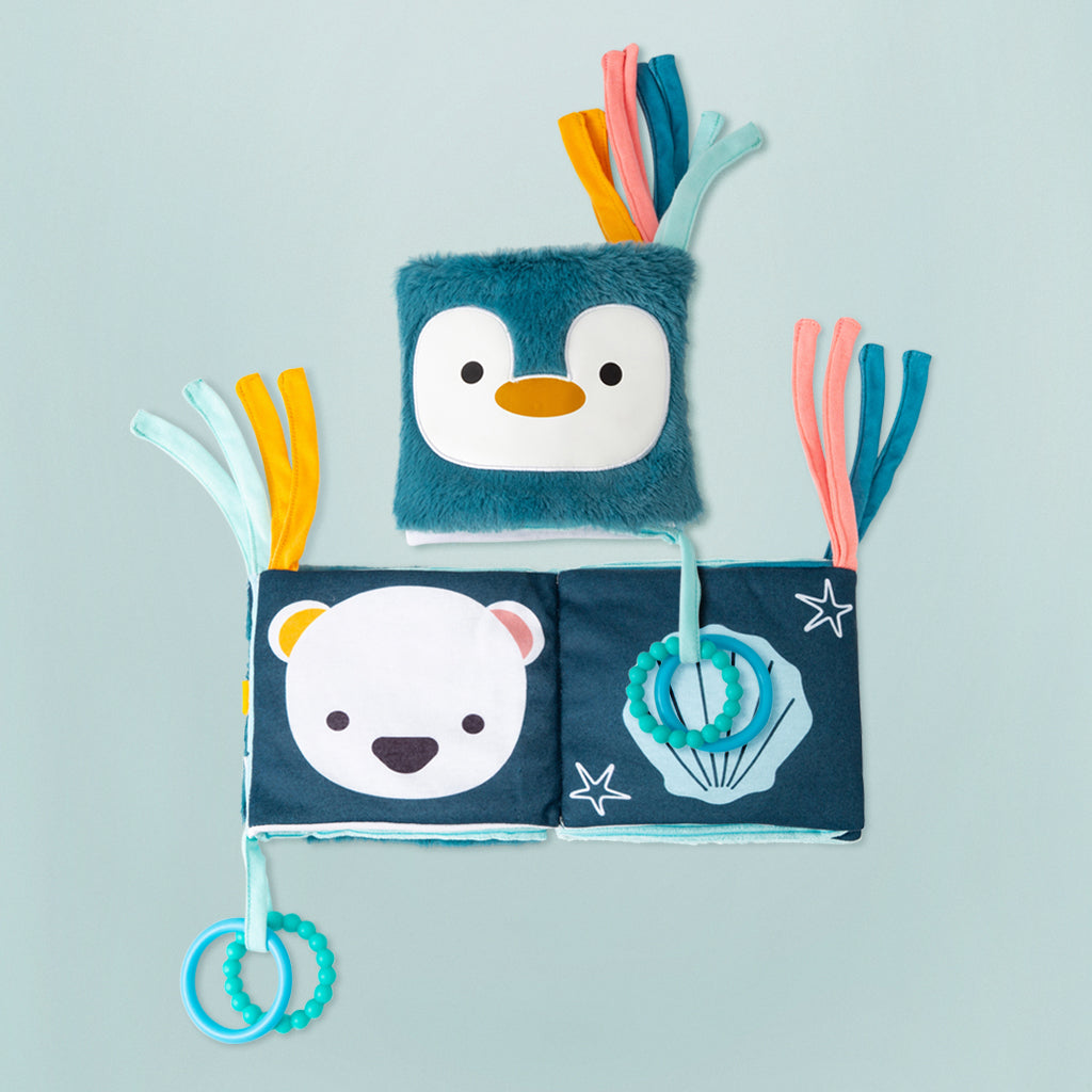 Little Big Friends Ocean Duo Gift Set - Adorable Plush Sea Animal Toys for Kids | Perfect for Birthday Gifts, Nursery Decor & Cuddling Companions
