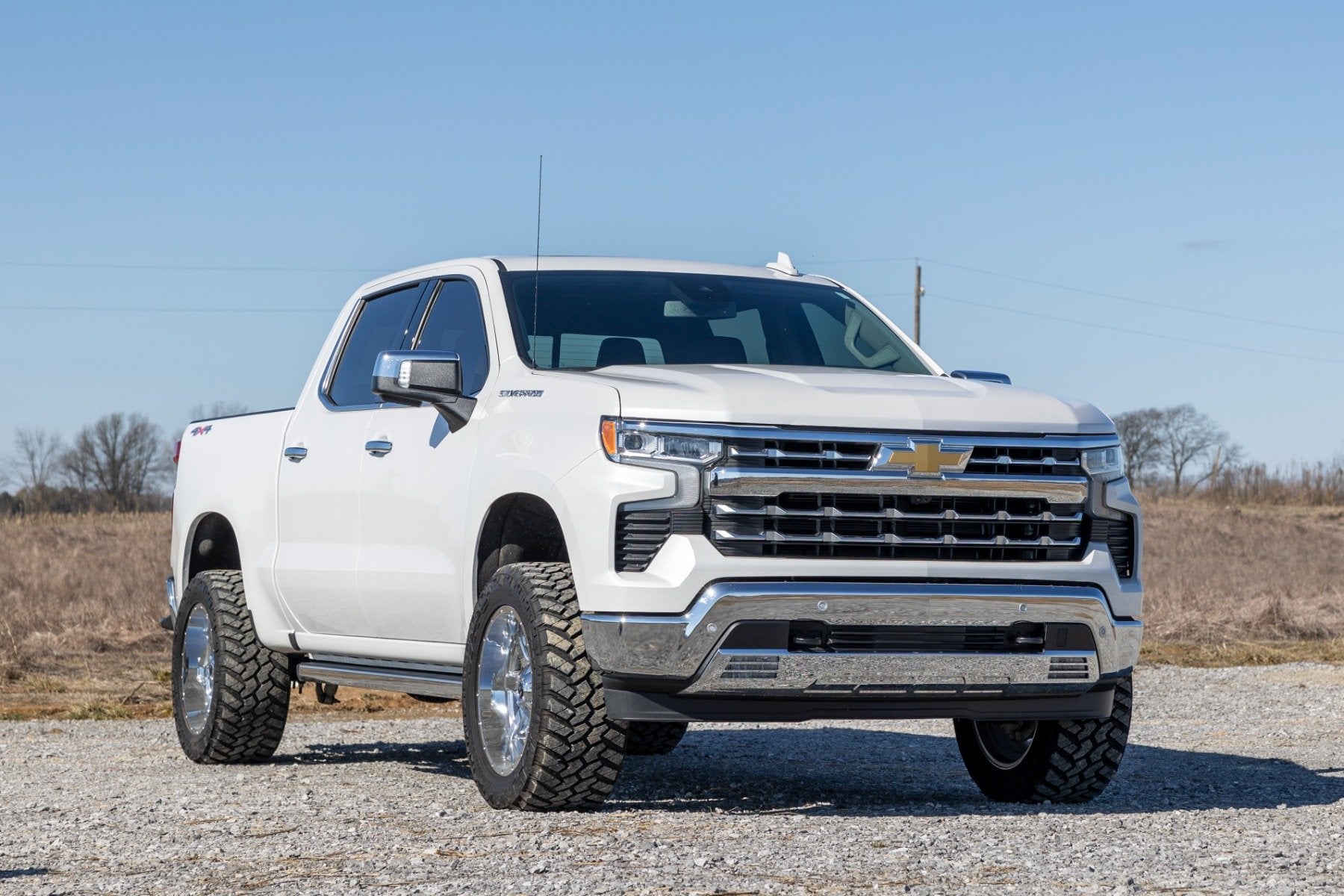 3.5 Inch Lift Kit for Chevy Silverado 1500 (2025) - Vertex Rear Mono Leaf Suspension Upgrade - Part# 28250RED_A - Off-Road & Truck Performance Enhancement