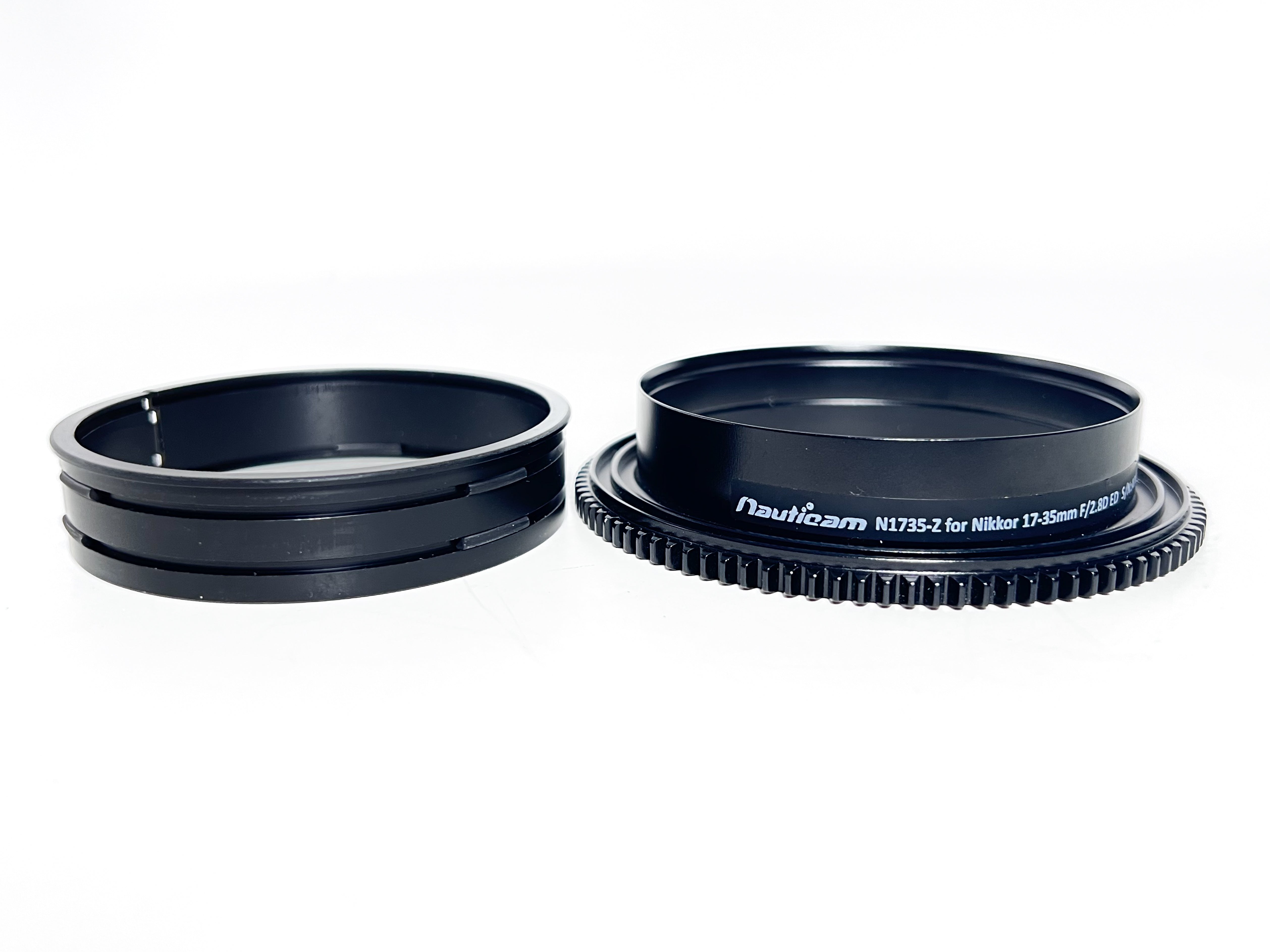 NAUTICAM N1735 Zoom Gear for Nikon 17-35mm f/2.8D ED Lens - Underwater Photography Accessory for Diving & Marine Exploration