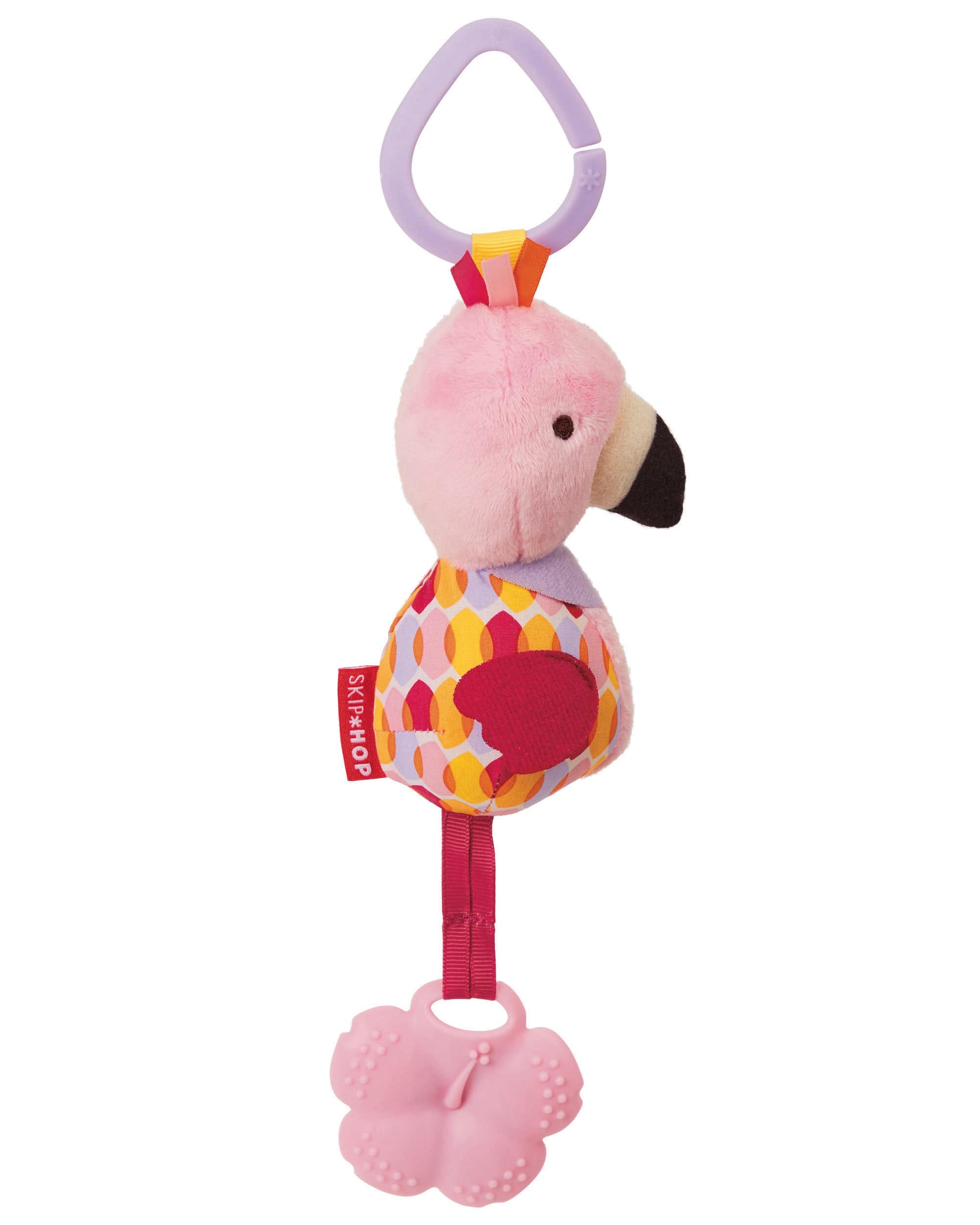Skip Hop Bandana Buddies Chime Buddies - Soft Baby Teething Toy with Rattle & Textured Chewers - Perfect for Soothing Sore Gums & Sensory Play