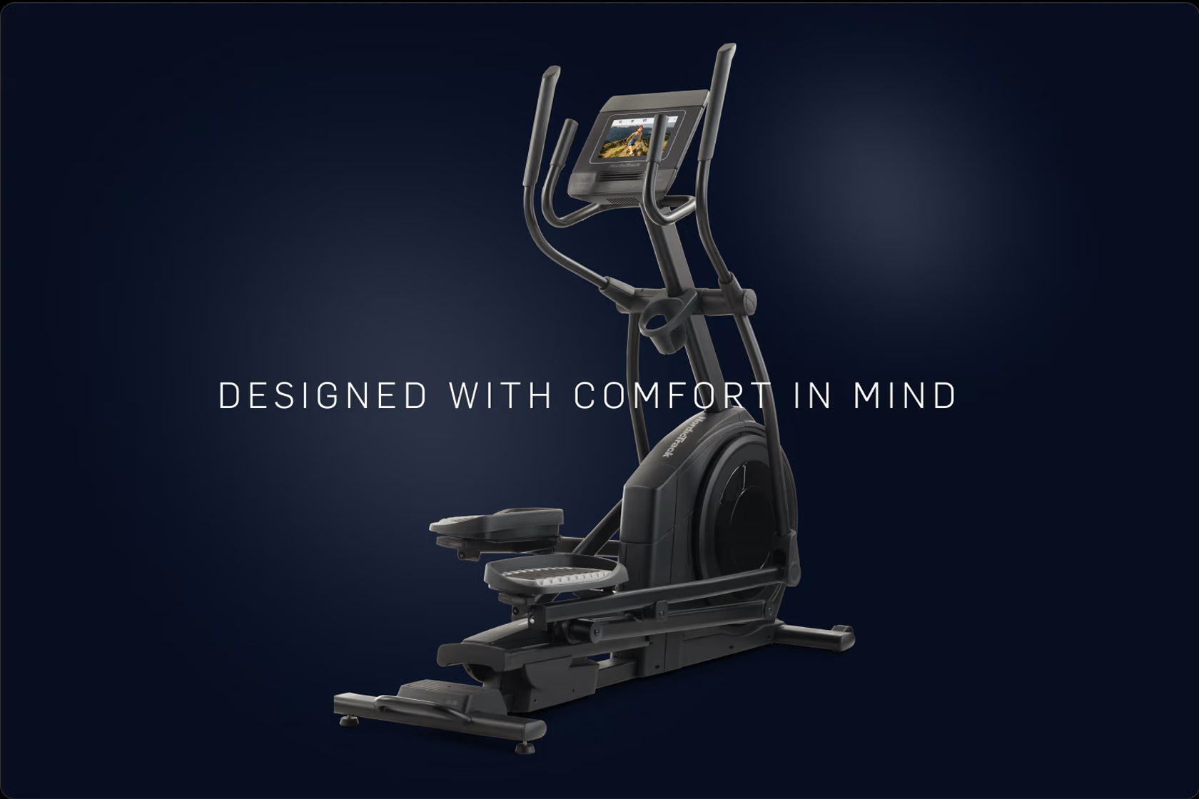 NordicTrack AirGlide 7i Elliptical Machine - Low Impact Cardio Workout Equipment for Home Gym | Perfect for Small Spaces & Full-Body Training | Summer Sale Discount