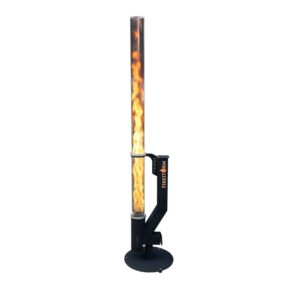 Firestorm BM11152 Outdoor Wood Pellet Heater - Portable Patio Heater for Backyard, Camping & Deck Use