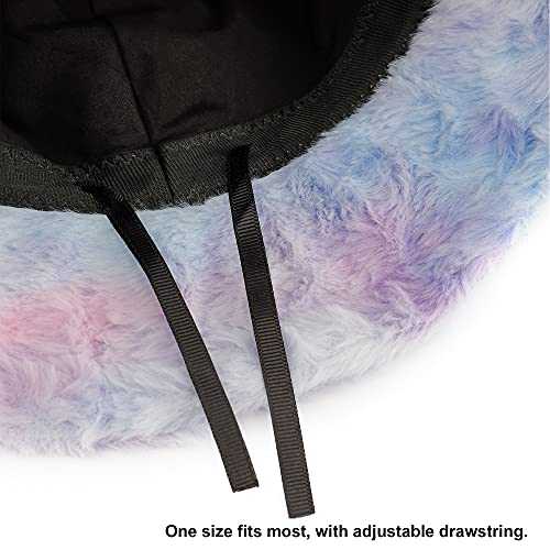 Stylish Furry Bucket Hat for Women & Men - Trendy Winter Fashion Accessory - Perfect for Outdoor Activities, Music Festivals & Streetwear