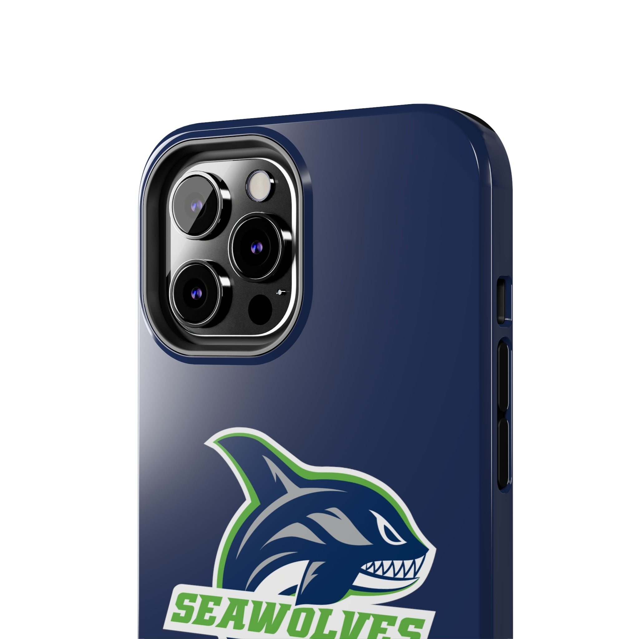 Seawolves Navy Rugged Phone Case - Shockproof & Durable Protection for iPhone & Samsung - Perfect for Outdoor Adventures, Work & Daily Use
