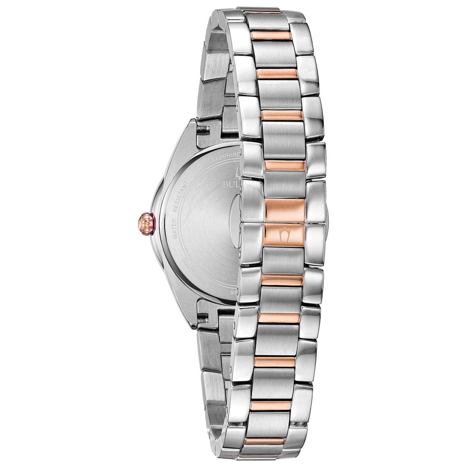 Bulova 98P183 Sutton Women's Watch - 2-Tone Stainless Steel Band, Elegant Dress Watch for Women | Perfect for Office, Business Meetings & Formal Occasions