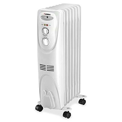 1500W Oil Filled Space Heater with 3 Heat Settings - Portable Electric Radiator for Bedroom, Office & Indoor Use