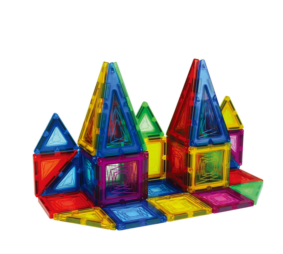 MagSnaps Magnetic Building Blocks - 100 Piece STEM Educational Construction Toy for Kids, Perfect for Creative Play & Learning at Home or School