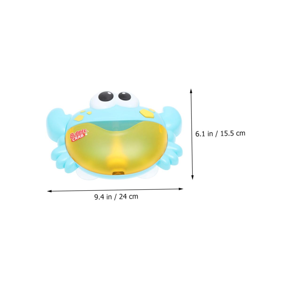 HEMOTON 2 Pack Bubble Blower Machine - Automatic Bubble Maker for Kids, Outdoor Party, Bath Toys - Fun Crab Shaped Bubble Gun (Blue) - Perfect for Birthday Parties, Backyard Play & Summer Activities