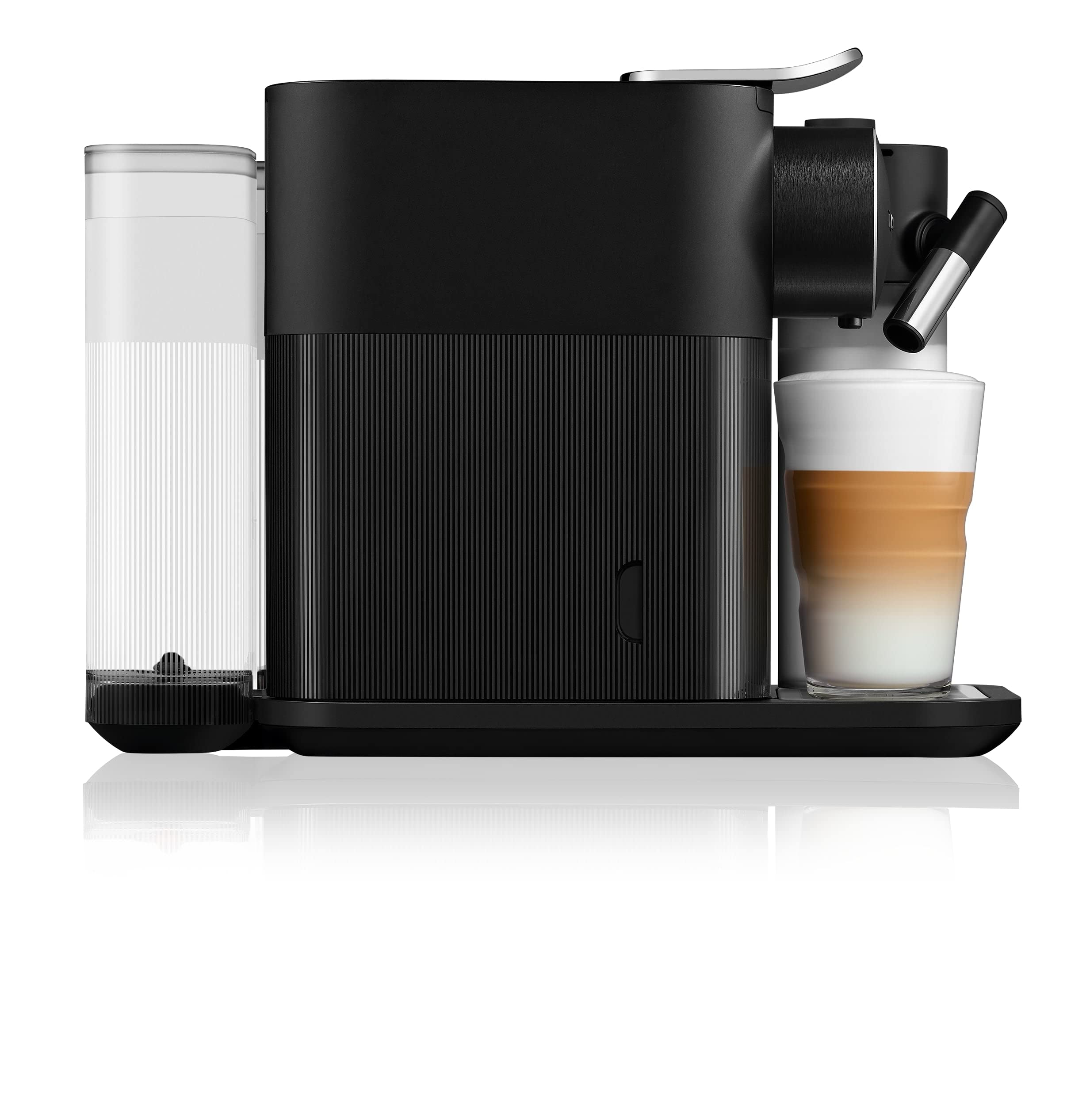 De'Longhi Nespresso Gran Lattissima EN640.B Automatic Coffee Machine with Milk Frother, 19 Bar Pressure, Single-Serve Capsule System for Cappuccino & Latte - Sophisticated Dark Black - Perfect for Home & Office Use