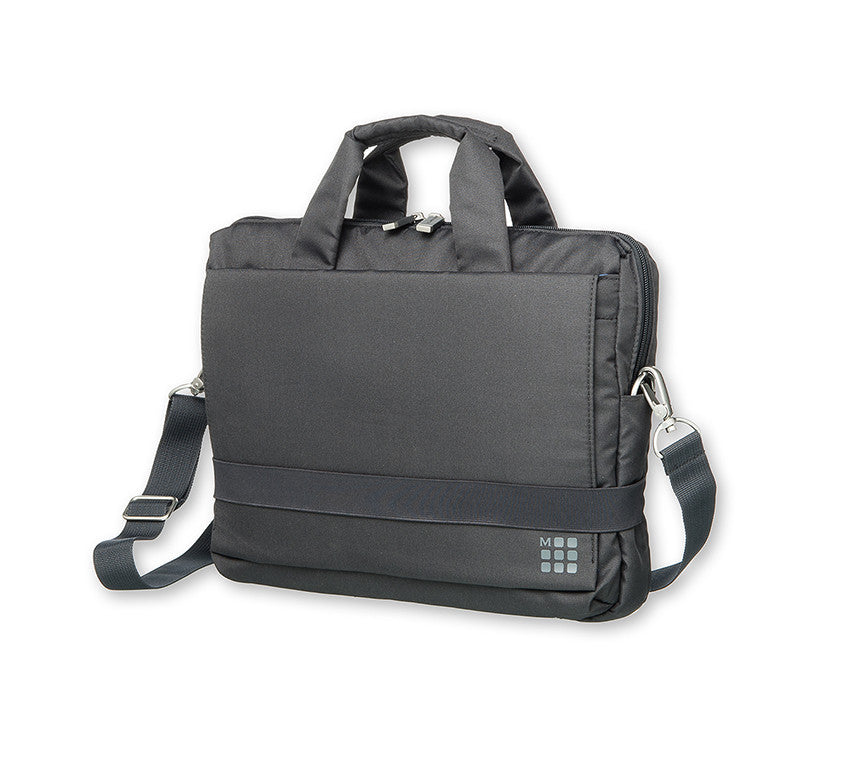 Premium Moleskine Horizontal Device Bag for iPad, Laptop & Tech Accessories - Payne's Grey - Perfect for Work, Travel & Daily Commute