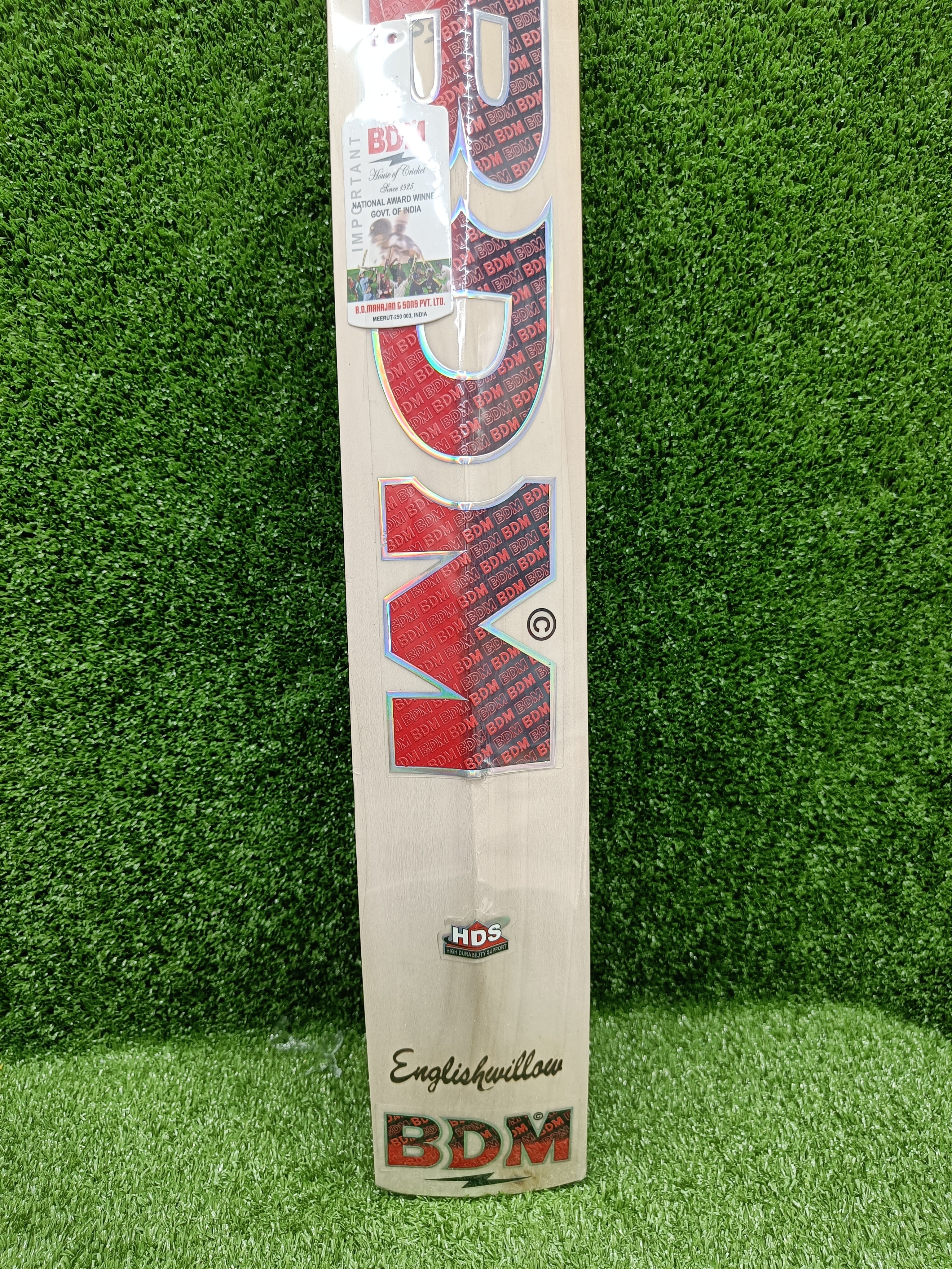 Premium English Willow Cricket Bat by BDM Boss - Handcrafted for Professional Performance | Perfect for Matches, Training & Competitive Play