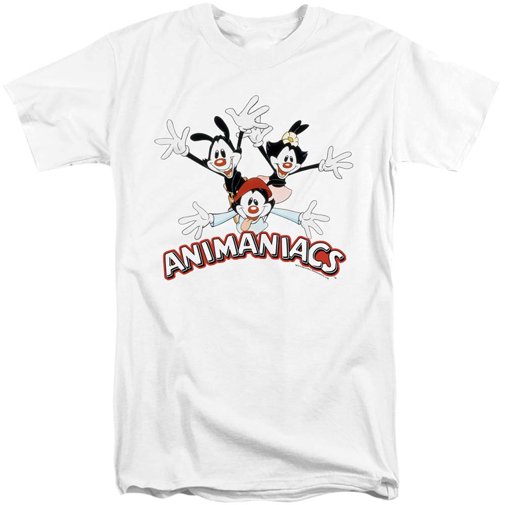Animaniacs Trio Unisex Tall T-Shirt for Adults - Casual Graphic Tee for Men & Women - Perfect for Cosplay, Gifts & Everyday Wear