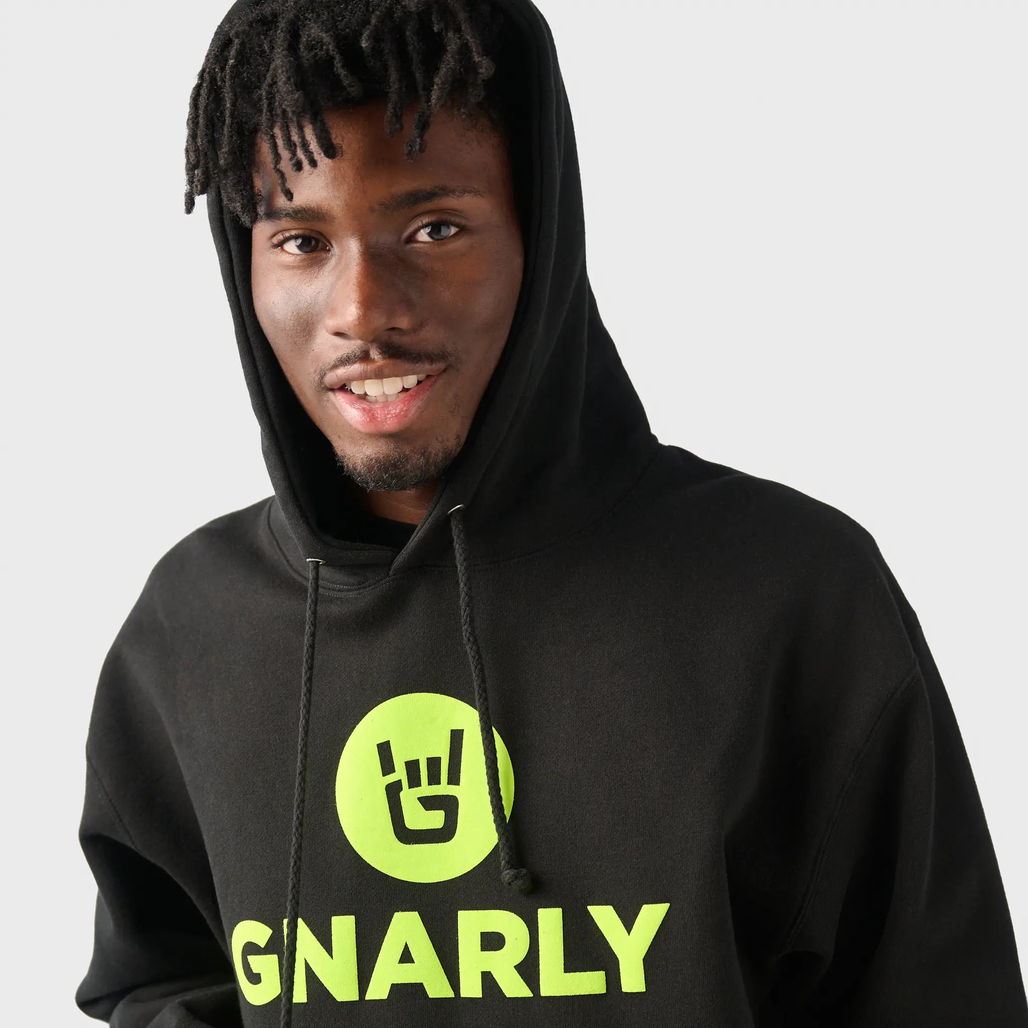 Gnarly Gnar Green Hoodie - Stylish Men's & Women's Pullover Sweatshirt for Outdoor Activities & Casual Wear | Perfect for Hiking, Camping & Street Fashion