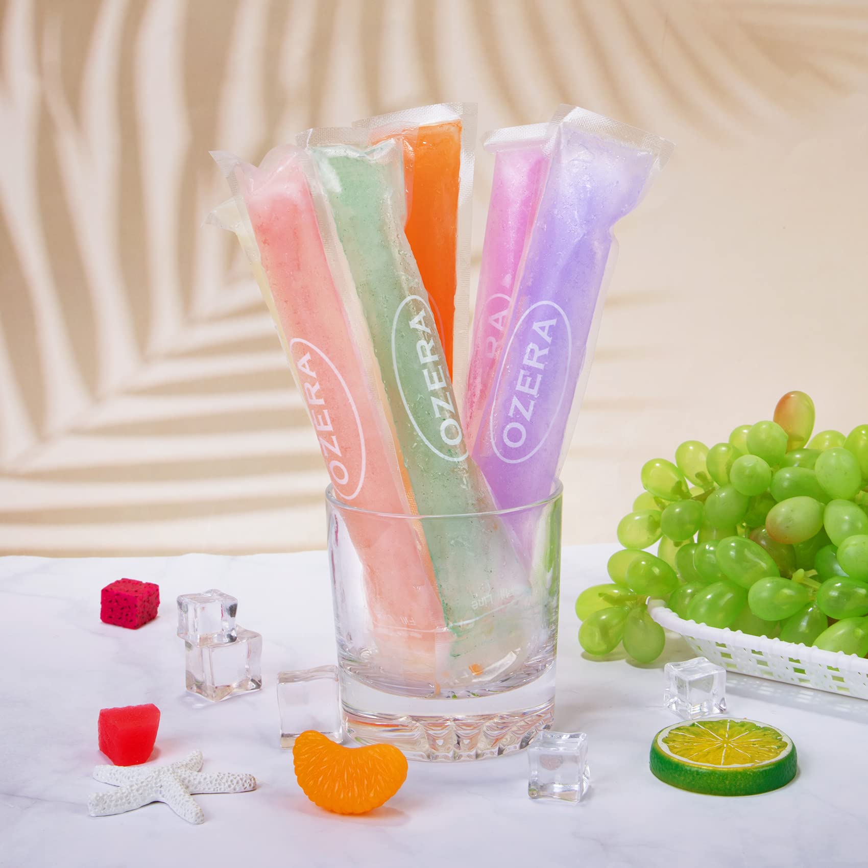 150 Pack Popsicle Bags with Funnel - Reusable Ice Pop Molds for Kids & Adults - Perfect for DIY Healthy Snacks, Yogurt, Fruit Smoothies - Great for Summer Treats, Party Favors & Homemade Desserts