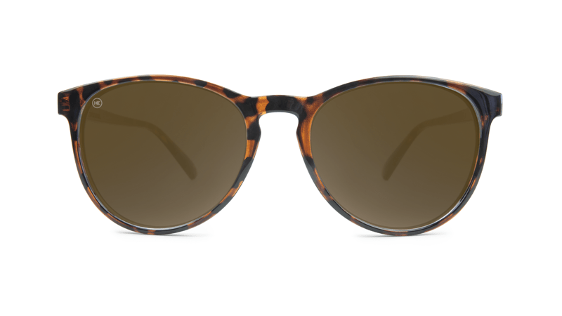 Mai Tais Sunglasses - Glossy Tortoise Shell & Amber Frame - Stylish UV Protection Shades for Women & Men - Perfect for Beach, Driving, and Outdoor Activities