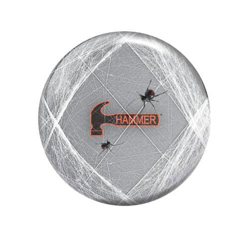 Brunswick Hammer Black Widow Viz-A-Ball Bowling Ball | High Performance for Strikes & Spares | Perfect for League Play & Tournaments