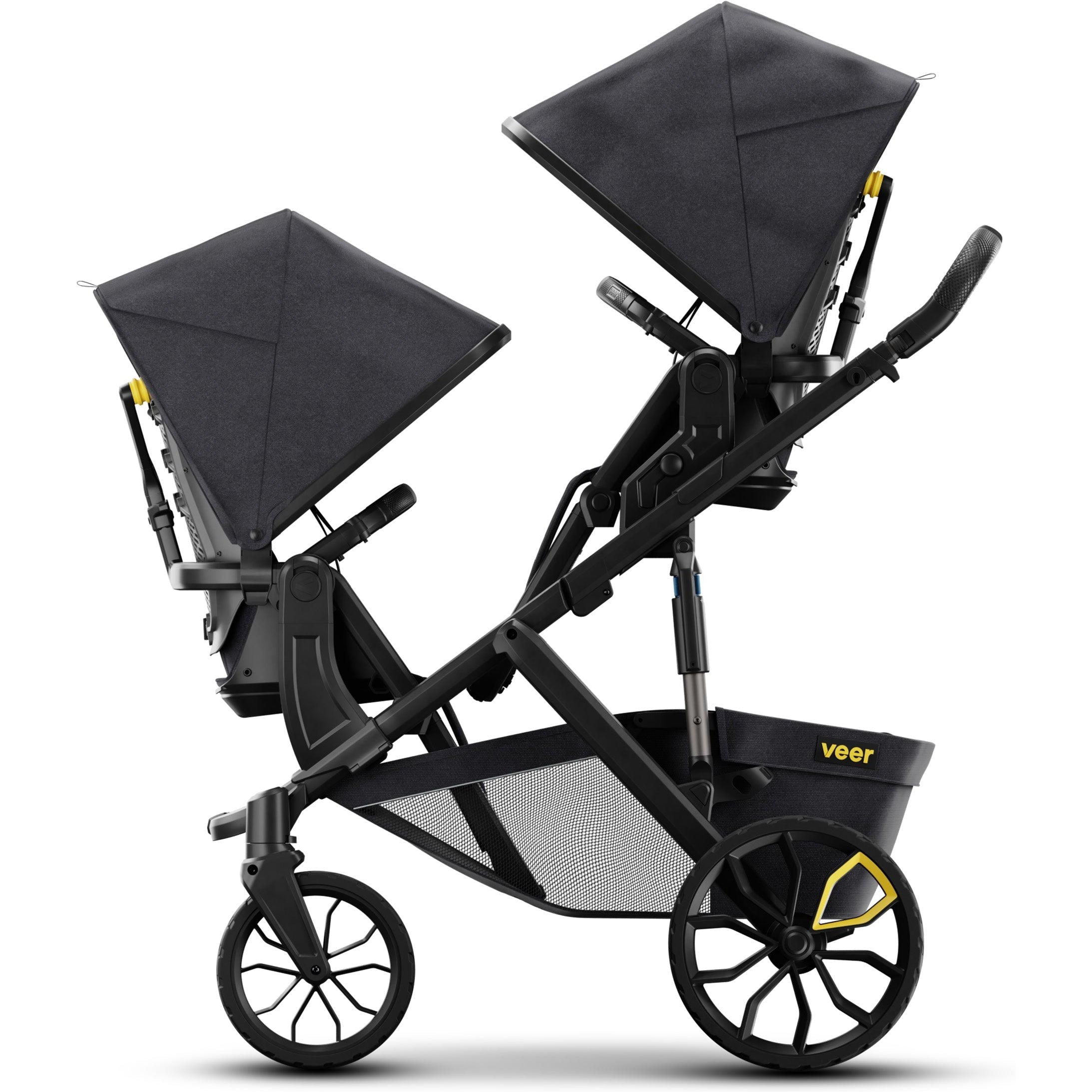 Veer & Roll Second Seat Conversion Kit – Expand Your Stroller for Twins or Siblings | Perfect for Family Outings & Travel