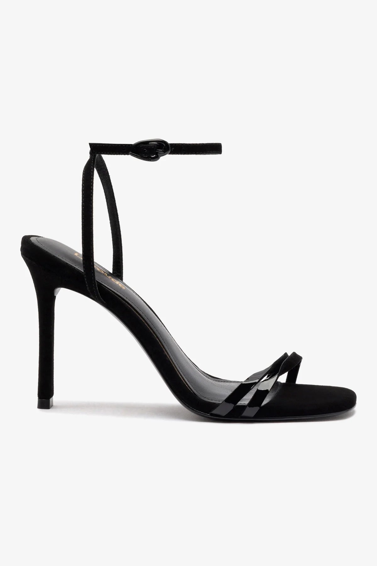 Black Suede Vesper Sandal - Comfortable Women's Casual Sandals for Summer, Beach & Outdoor Wear
