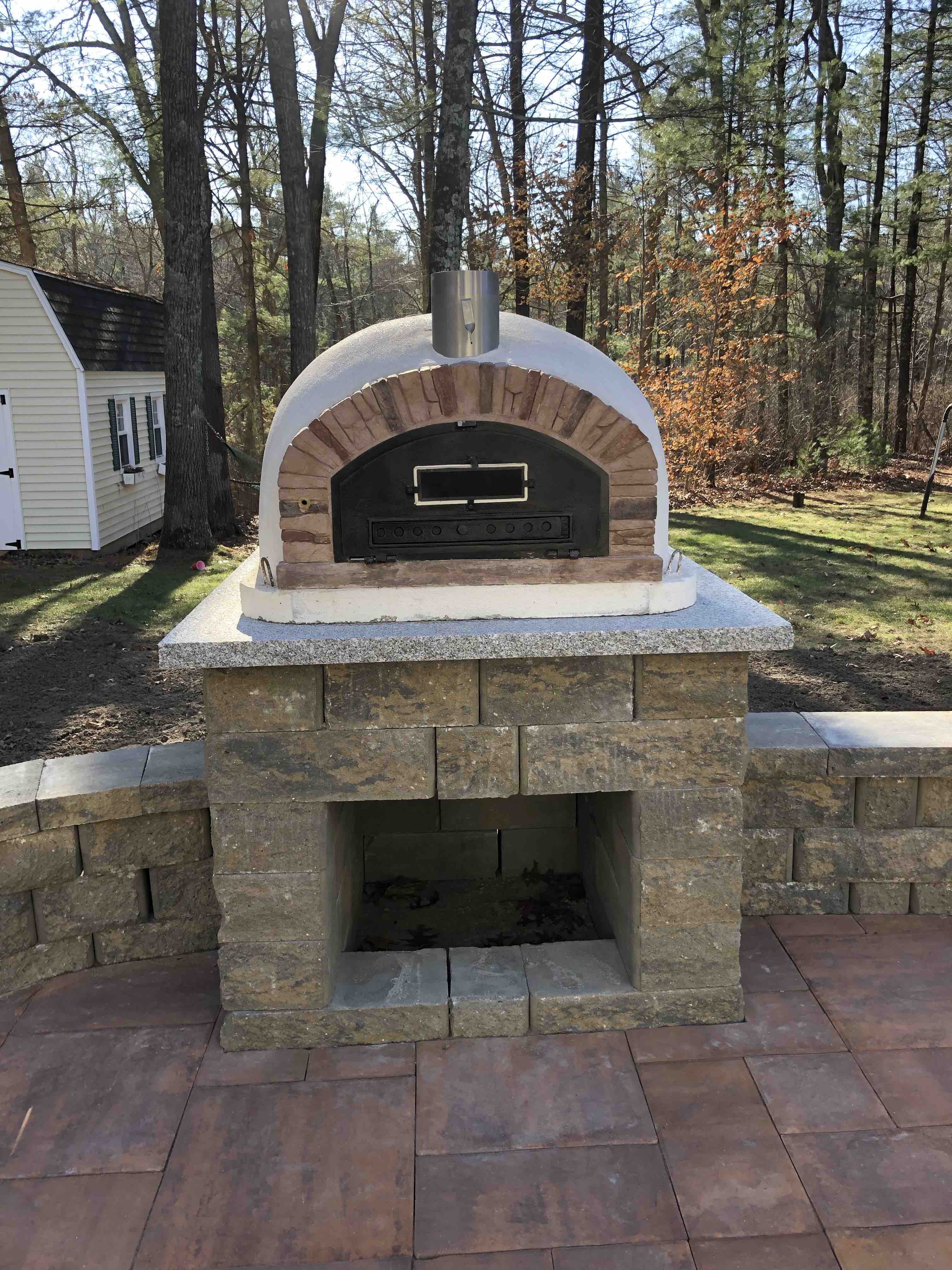 Premium BUENA VENTURA SIERRA Outdoor Pizza Oven - Wood Fired & Gas Compatible for Backyard, Patio, and Restaurant Use