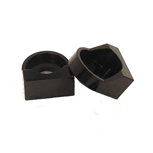 Outlaw Racing Rear CNC Axle Blocks for KTM 65 SX 1998-2015 - High Performance Motorcycle Parts - Durable Black Aluminum Upgrade for Off-Road & Motocross Racing