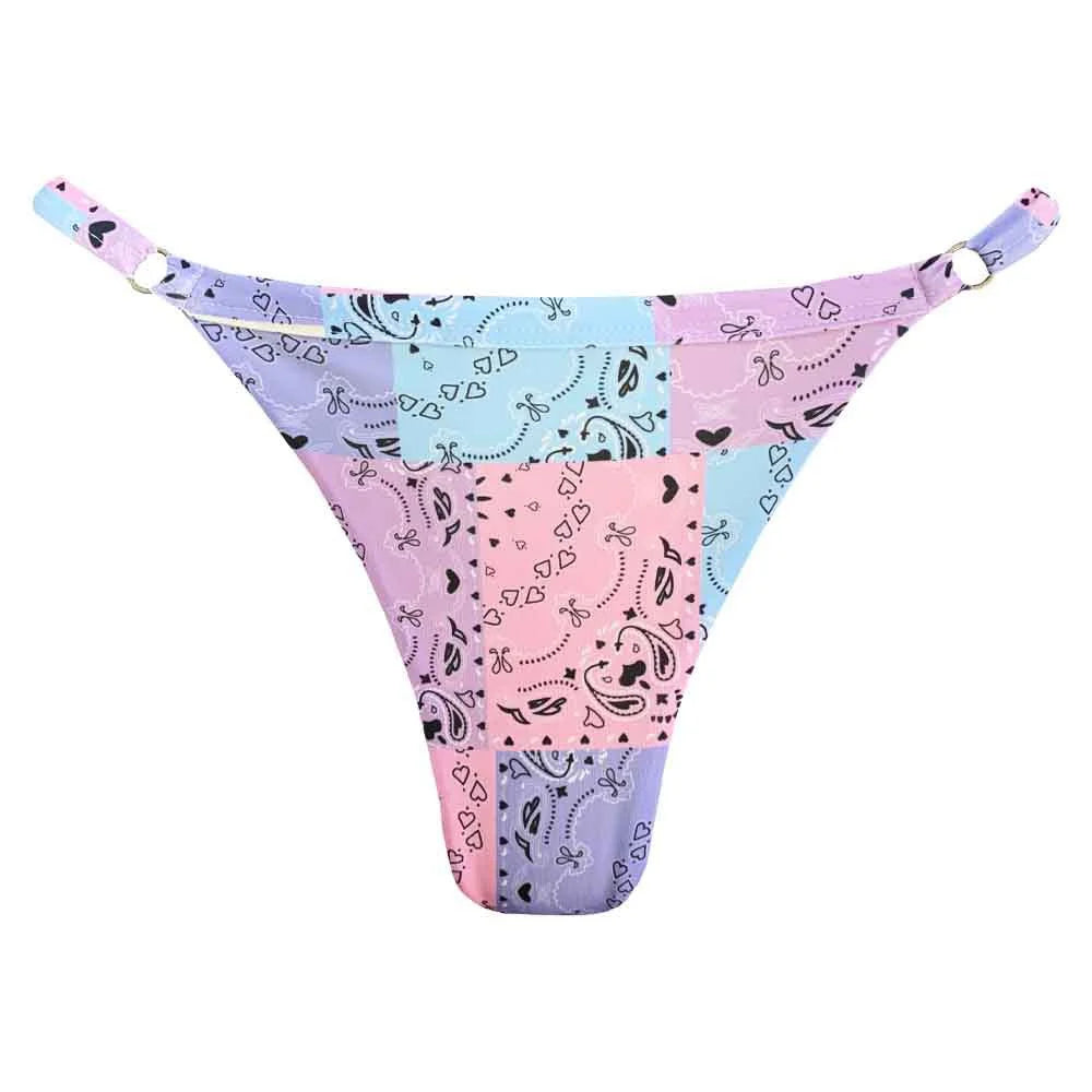 Sexy Pink Brazilian Thong Bikini Bottom - High Cut Cheeky Swimwear for Women - Perfect for Beach, Pool Party & Summer Vacation