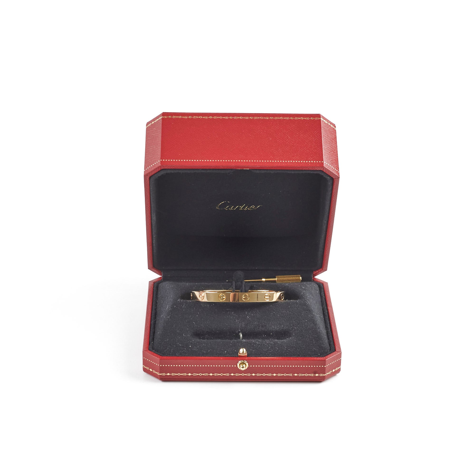 Cartier Love Bracelet 17 Size in 18K Yellow Gold - Luxury Jewelry for Women, Anniversary & Wedding Gift, 2021 Collection