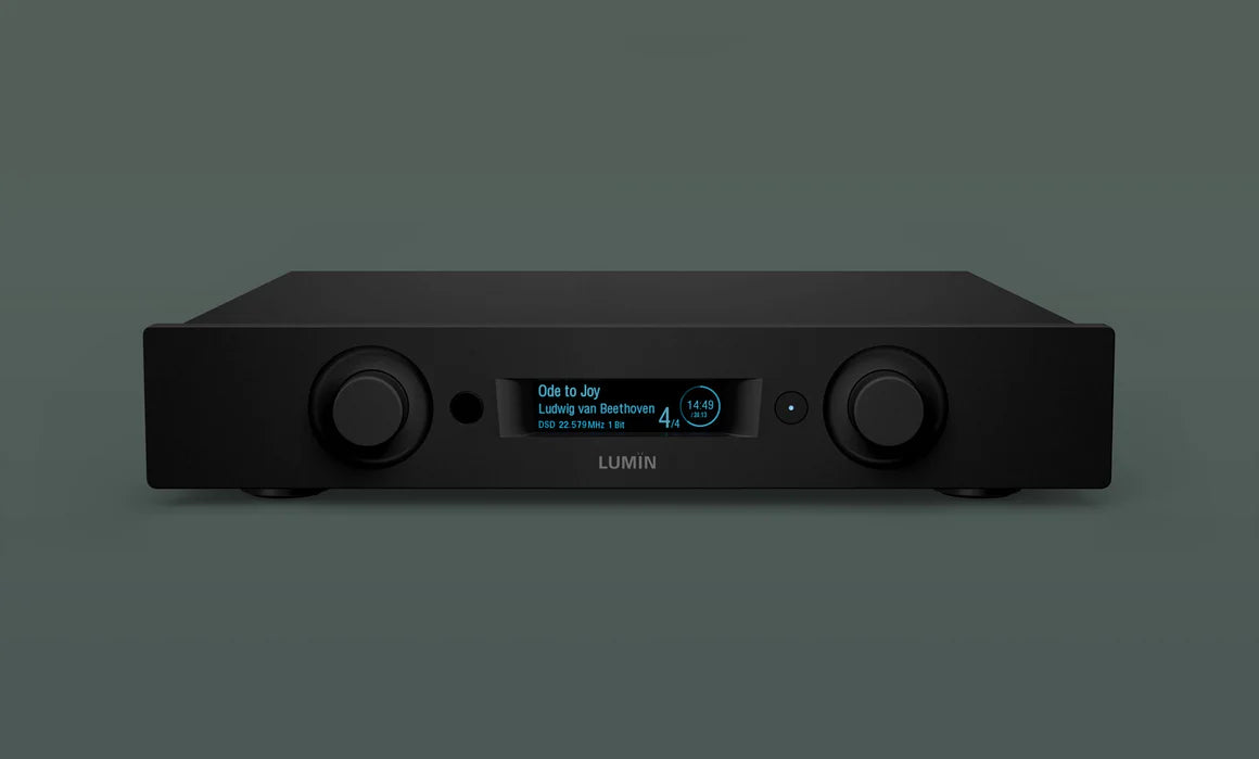 Lumin P1 Mini Streamer DAC Pre Amplifier - High-Resolution Audio Streaming & Preamplifier for Home Theater & Hi-Fi Systems