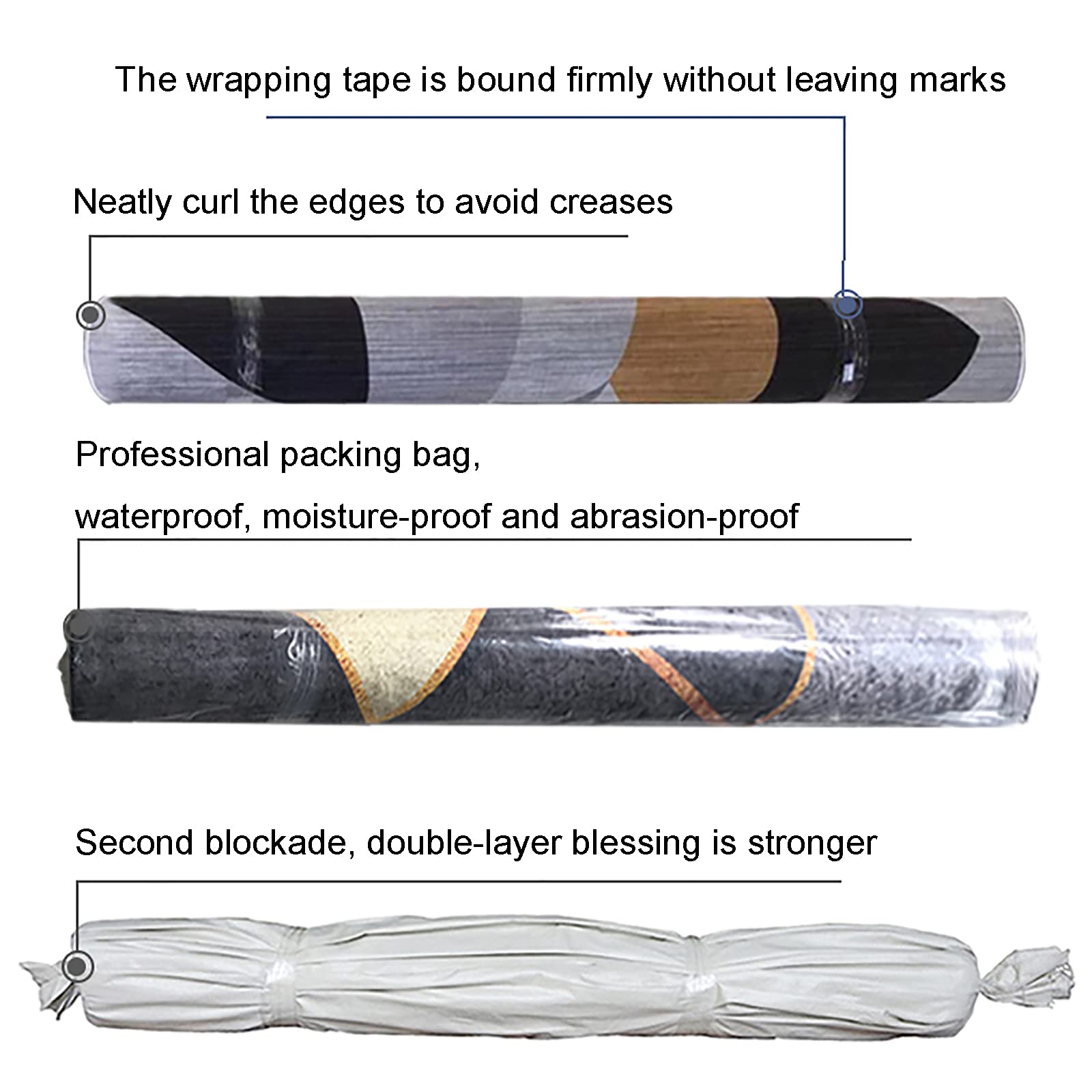 Non-Slip Runner Rug - Washable Polyester Hallway Carpet | Soft Touch Entrance Mat with Custom Length & Cuttable Design | Perfect for Home, Office & High Traffic Areas