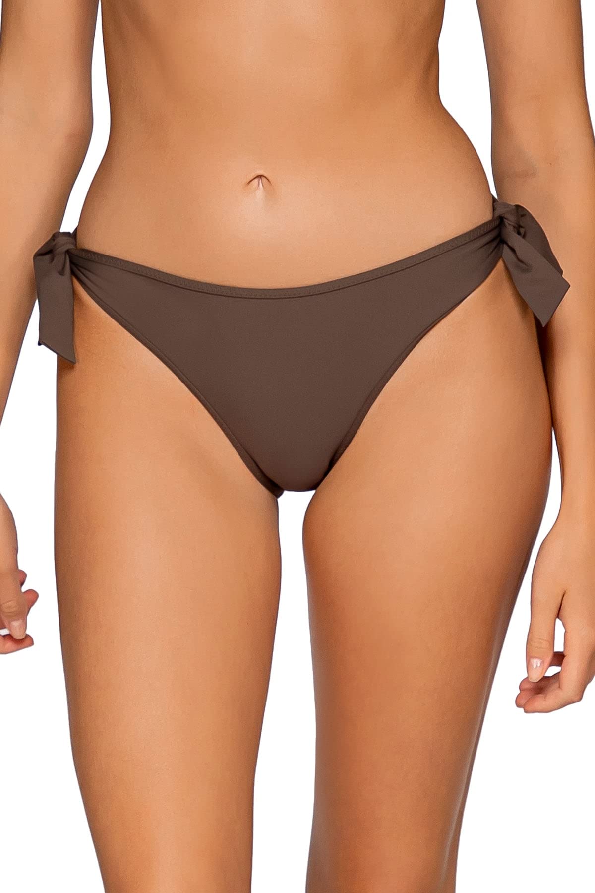 Reversible Women's Swimsuit Bottom - Lula Hipster Bikini for Beach & Pool | Sunset Print Two-Way Design for Swimwear & Vacation