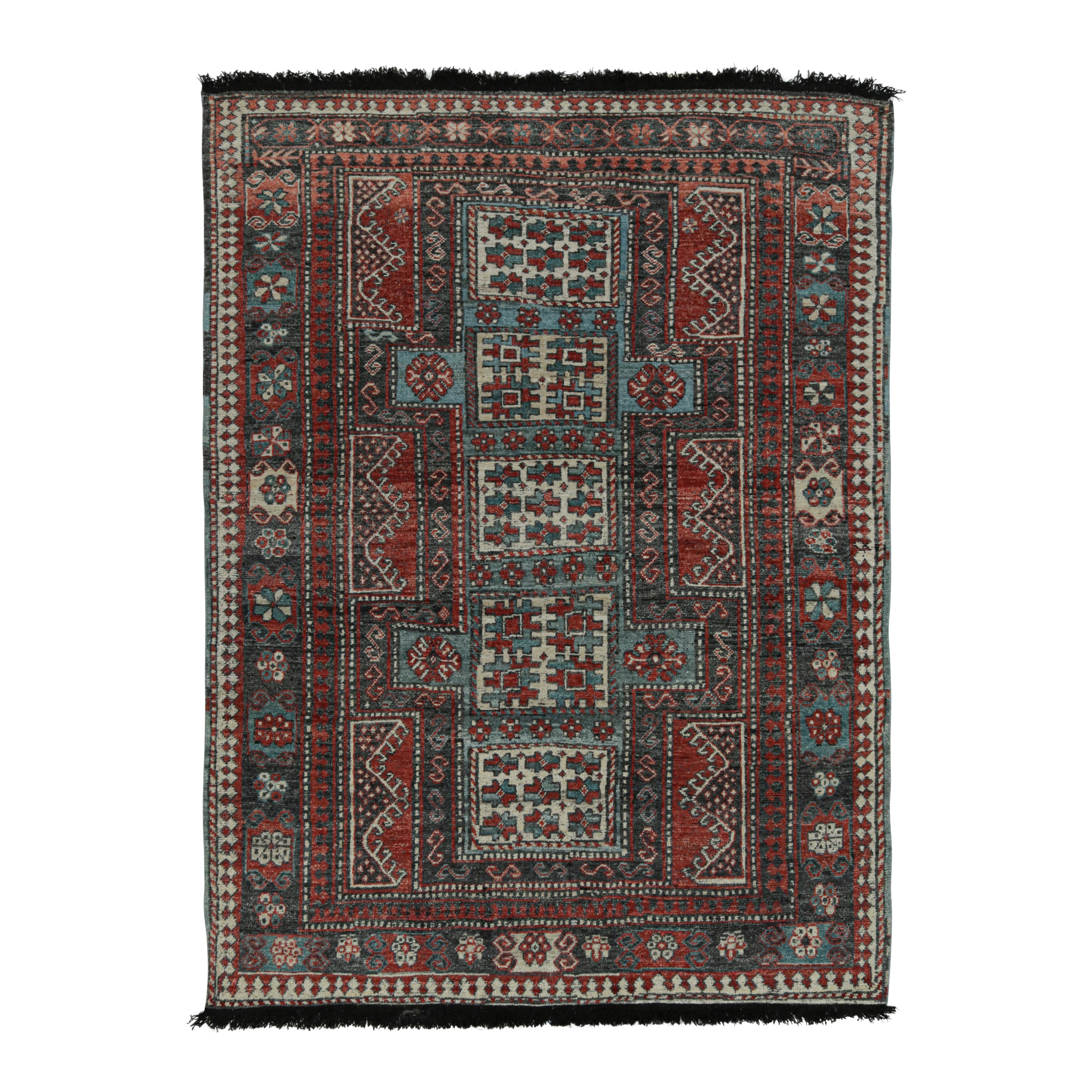 Handmade Brown Traditional Wool Rug 5'4