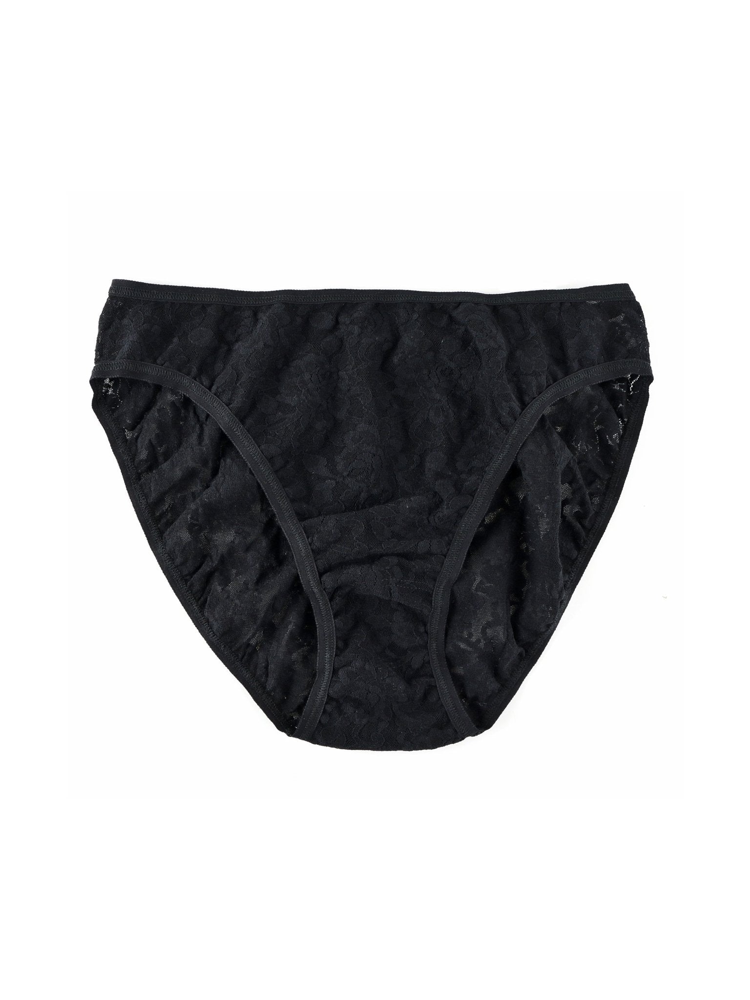 Signature Lace High Cut Brief - Sexy Women's Underwear for Everyday Comfort & Special Occasions | Breathable Soft Fabric for Date Night, Bridal Lingerie & Intimate Moments