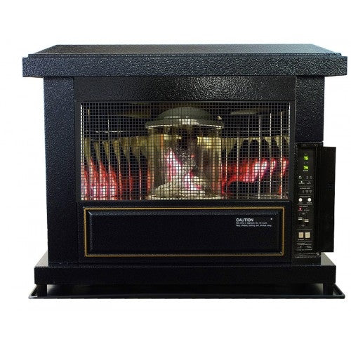 Toyotomi 30,000 BTU Vented Oil Heater with Vent Kit - Efficient Indoor Heating for Garages, Workshops & Basements